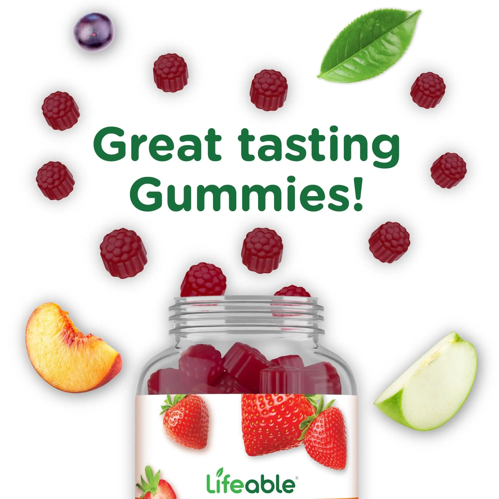 Lifeable Womens Multivitamin Gummy | with Vitamin A, C, D, E, Niacin, B6, Folate, B12, Biotin, Pantothenic Acid, Iodine, Zinc | Lifeable Au supplements