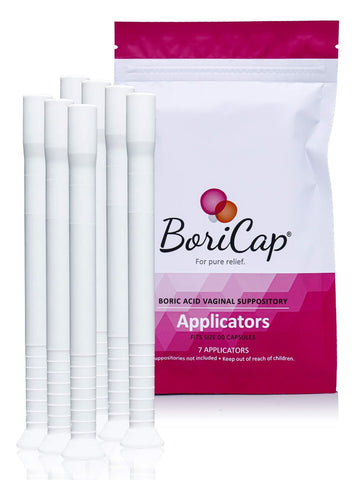BoriCap Boric Acid Vaginal Suppository Applicators, 7 Applicators - Hygienic Solution BoriCap Au supplements