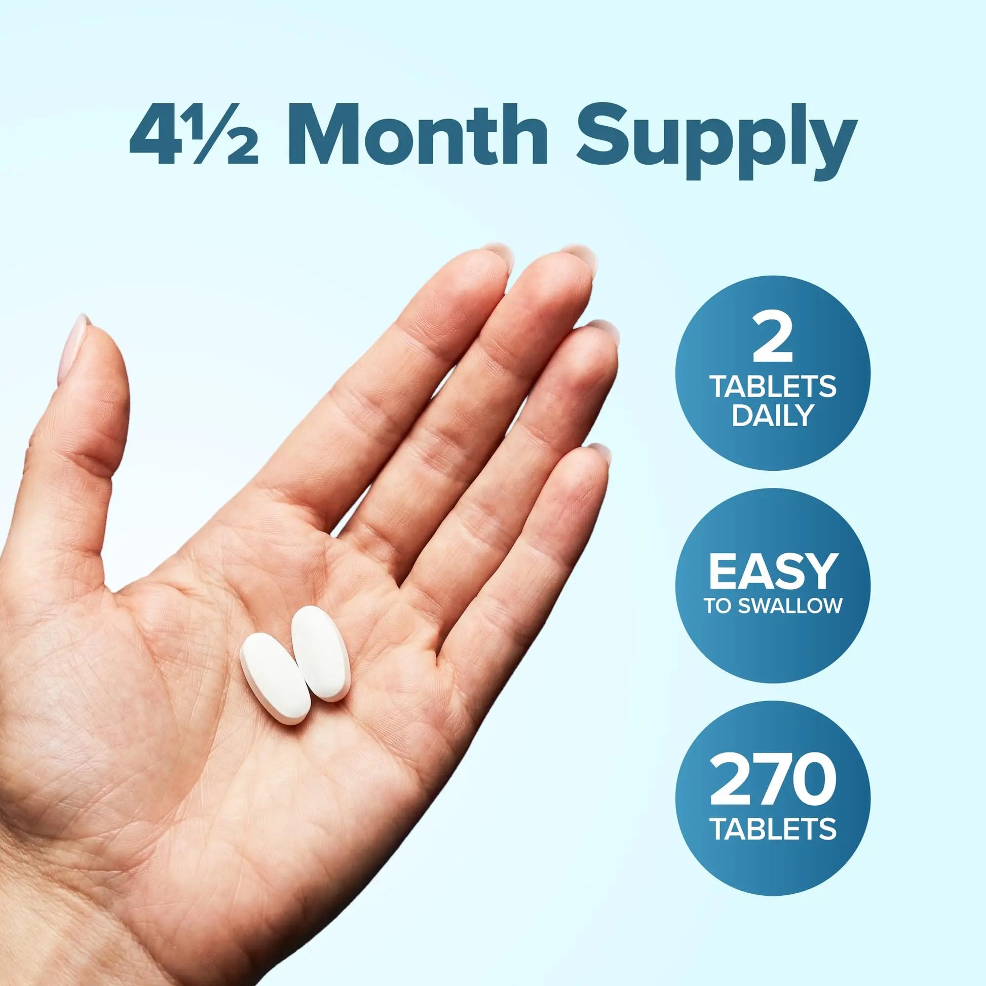 Magnesium Glycinate 400mg | 4+ Month Supply | Sleep, Relaxation & Muscle Support | High Absorption Chelated Magnesium Supplement for Women & Men | Gentle on Digestion | Vegan | 270 Tablets Purely Holistic Au supplements