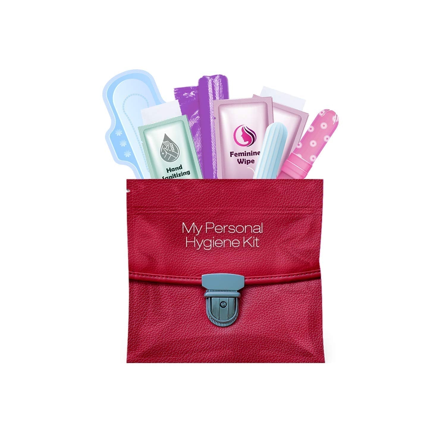 Menstrual Kit All-in-One | Convenience on The Go | Single Period Kit Pack for Travelling, Tweens pH Advantage Au supplements