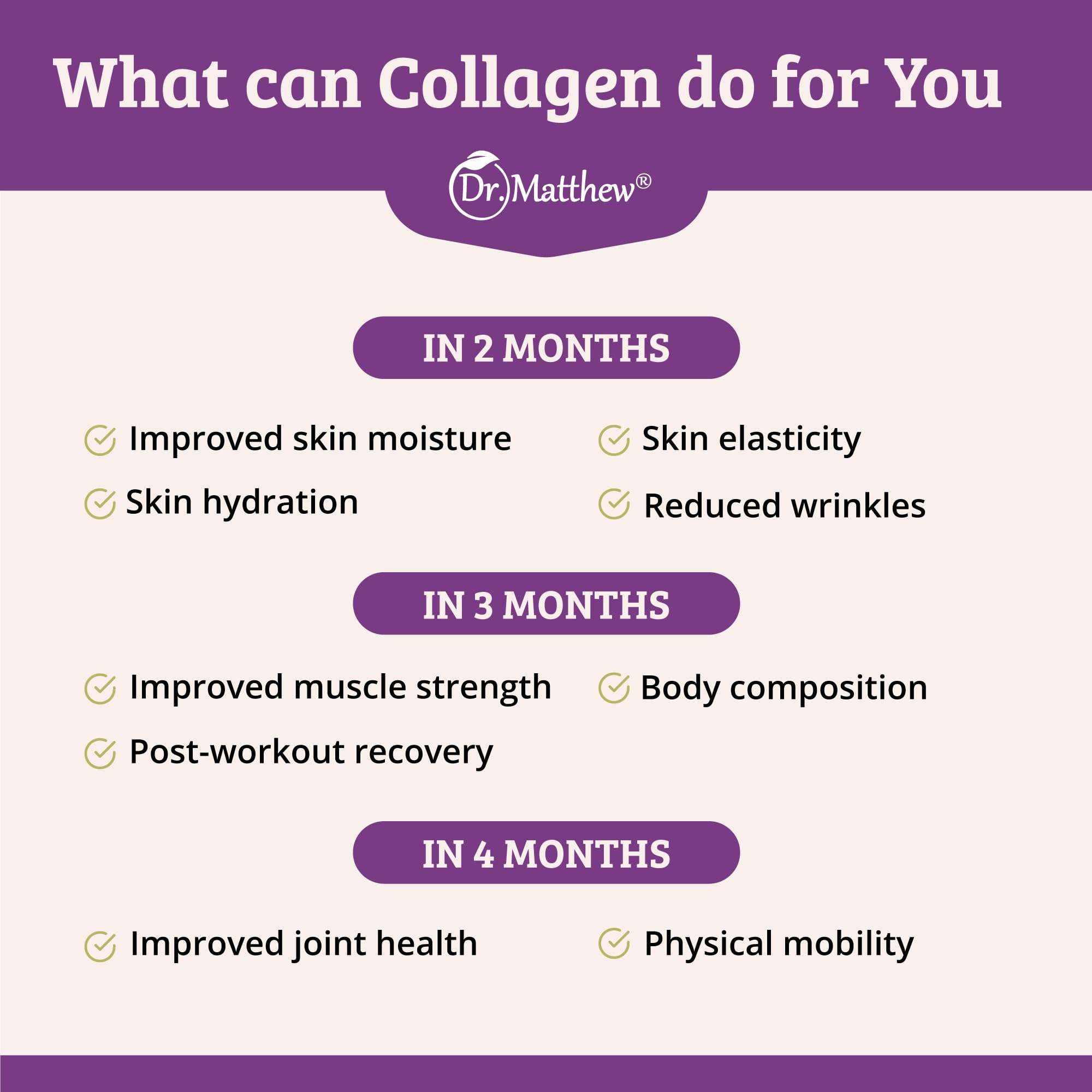 Collagen Protein Powder. Grass Fed Collagen Powder for Women & Men. Hydrolyzed Dr. Matthew Au supplements