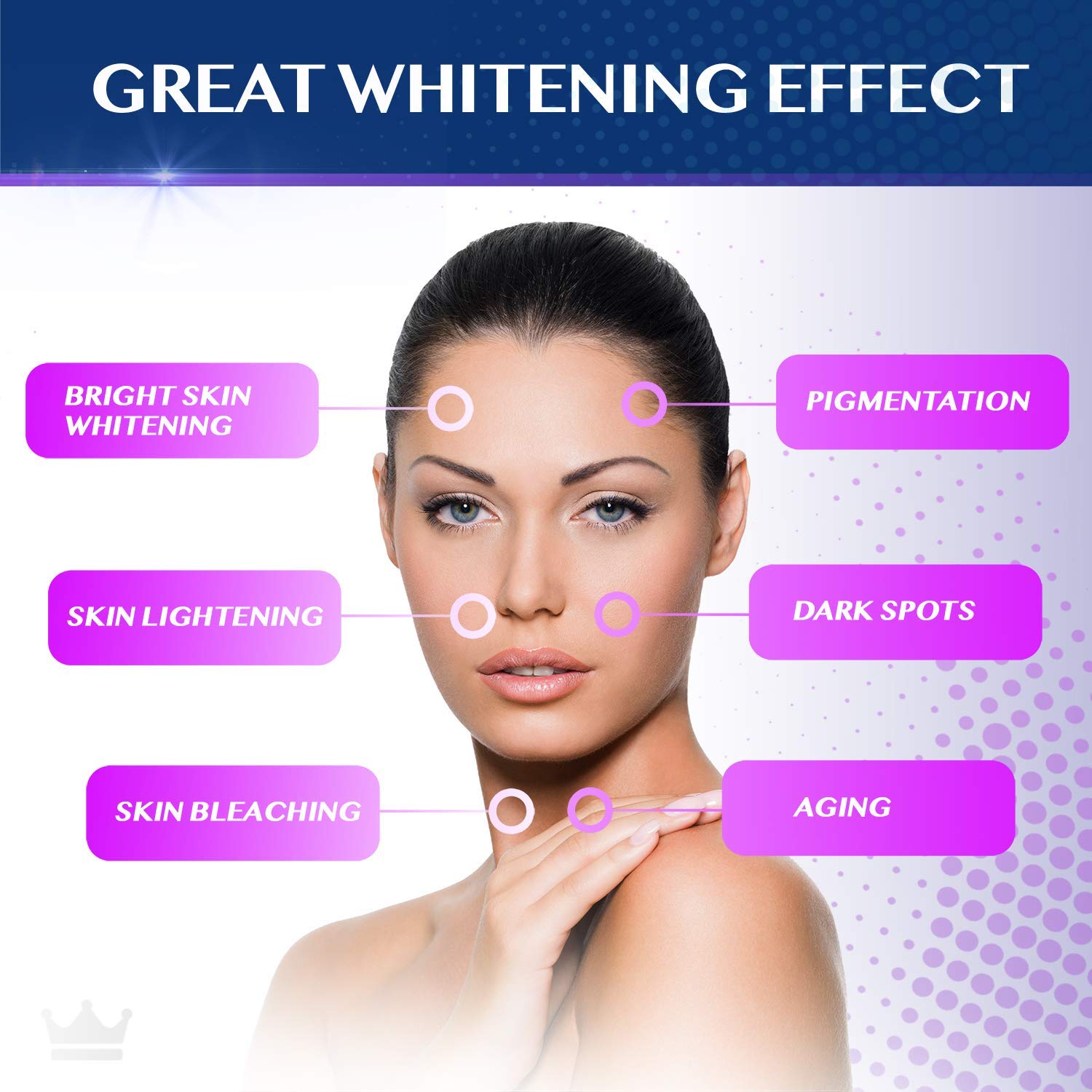 Glutathione Whitening Pills - 120 Capsules 2000mg Glutathione - Effective Skin Lightening NORTHERN CROWN COSMETICS Au supplements