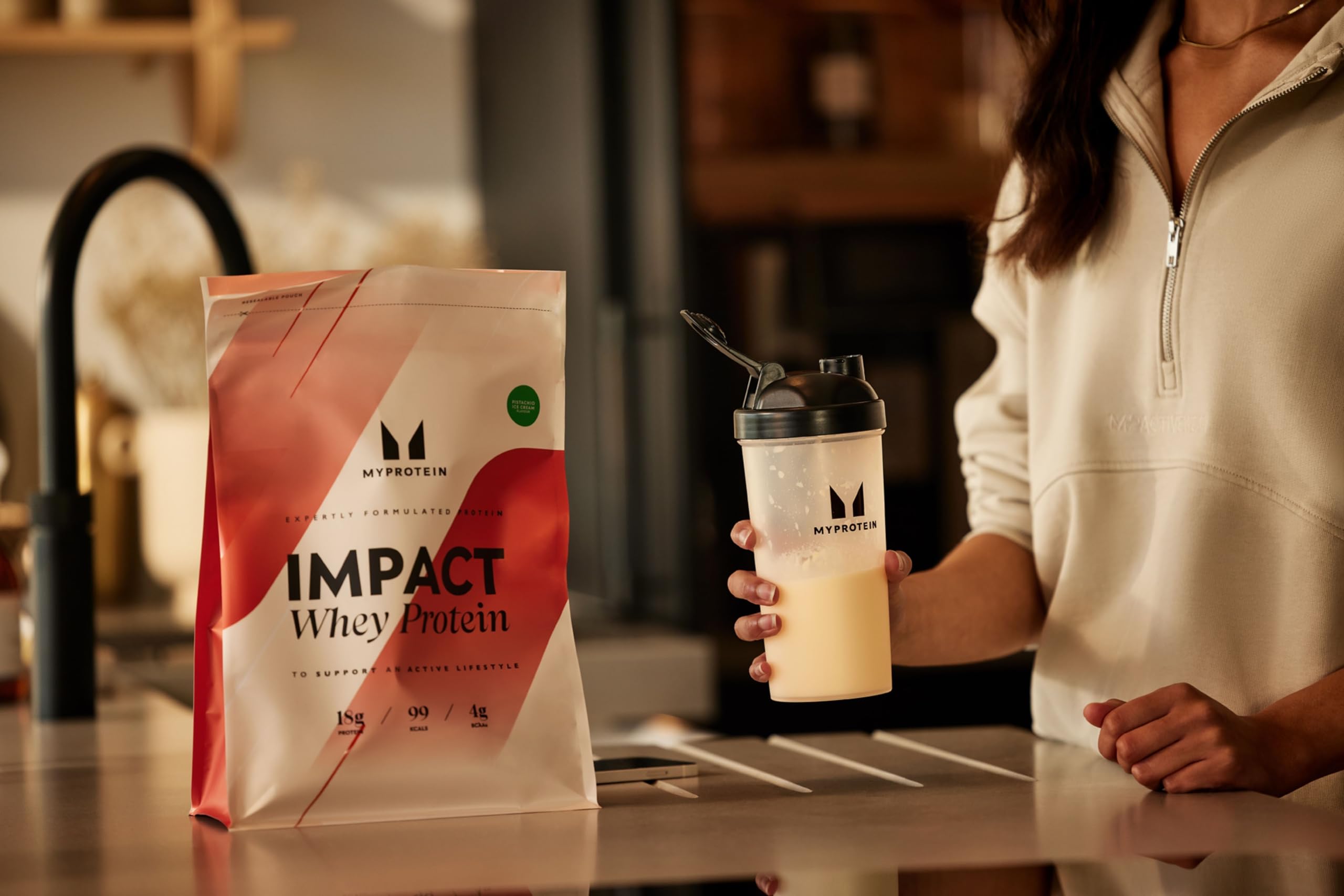 MyProtein Impact Whey Protein - Unflavoured 1kg - 40 Servings Myprotein Au supplements