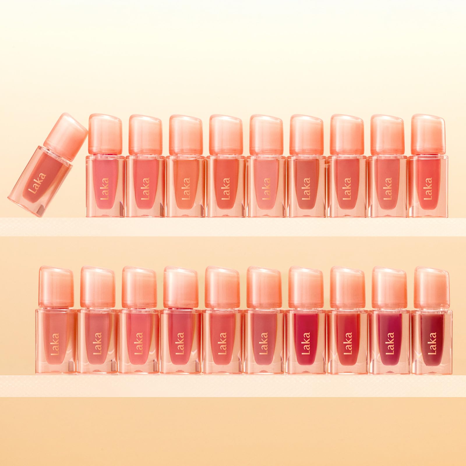 Laka Jelling Nude Gloss, Sheer Hydrating Lip Oil with No Stain, Non-Sticky, Nourishing Gloss for a Glowy Look, K-Beauty (#301 Figring, 1.9g/0.07oz) Laka Au supplements