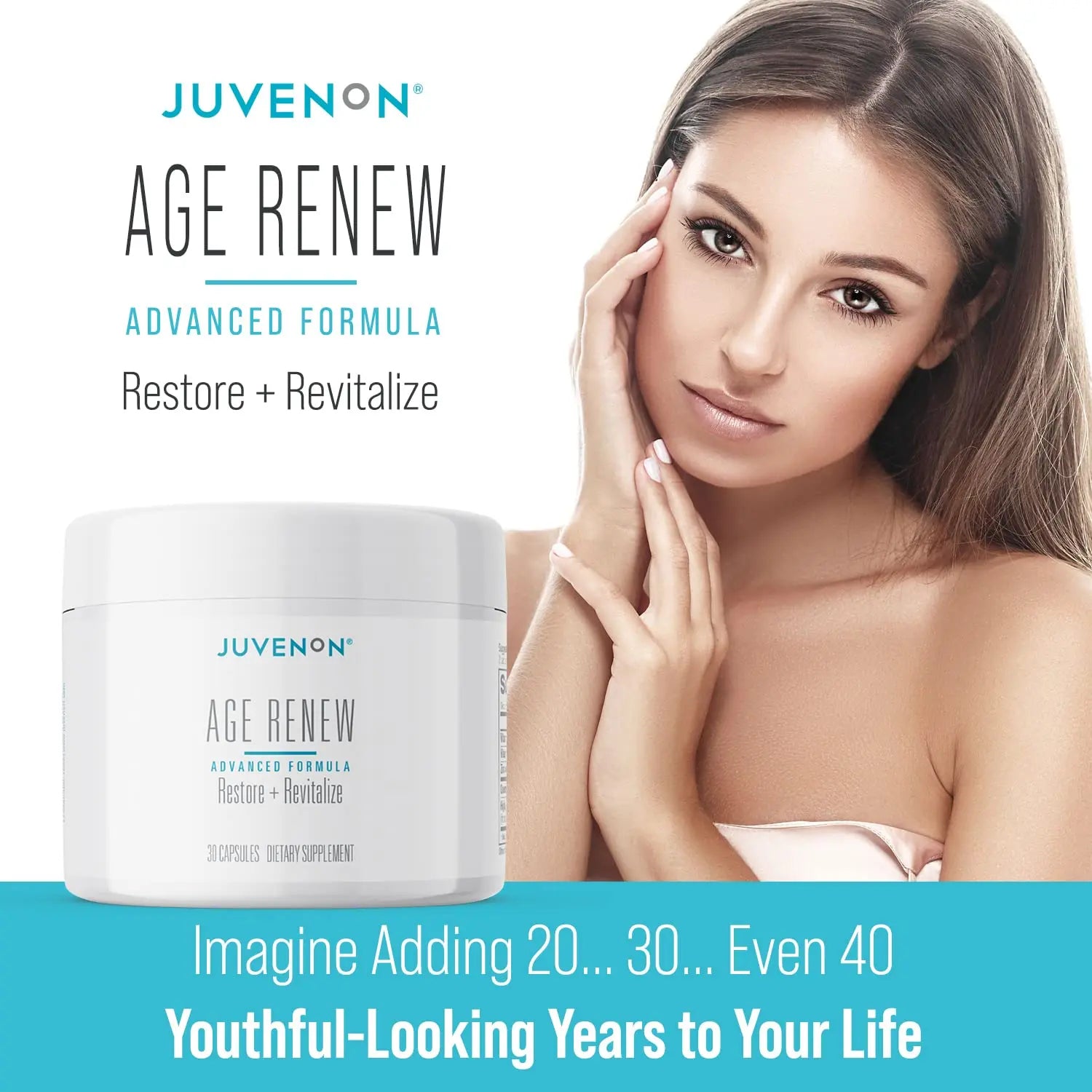 Juvenon AgeRenew Beta Glucan Anti Aging Immunity Support Supplement, Beta Glucan with Zinc Quercetin for Immune Defense Boost Juvenon Au supplements