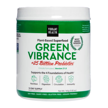Vibrant Health, Green Vibrance, Vegan Superfood Powder, 15 Servings Vibrant Health Au supplements