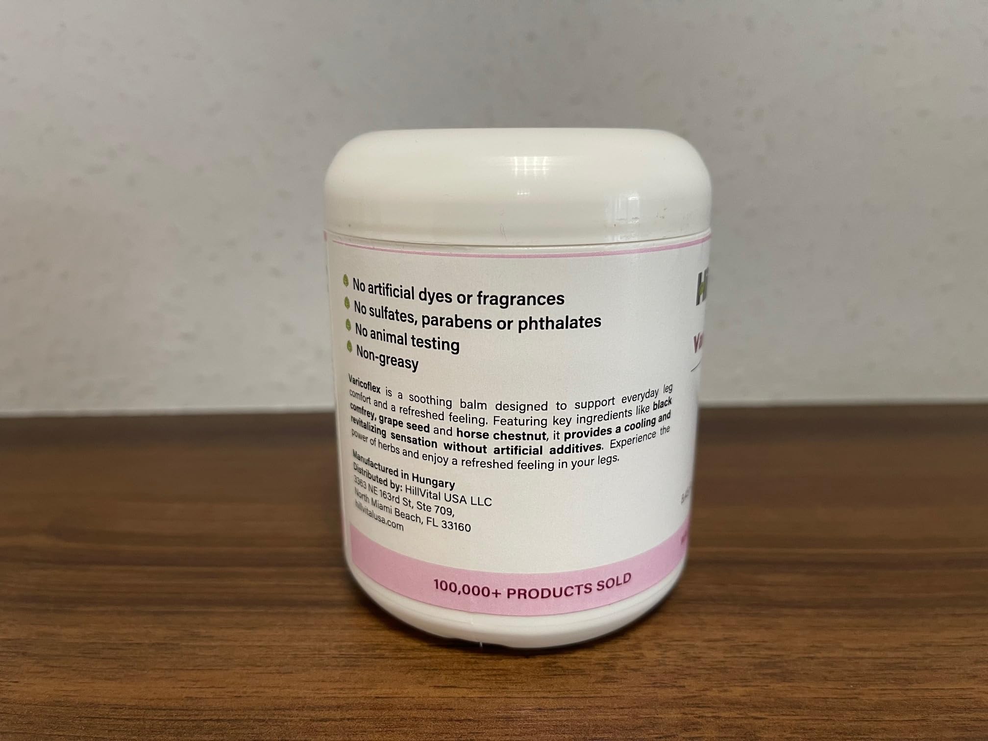 Hill Vital Natural Solutions HillVital Herbal Leg Care Balm with Horse Chestnut – Lightweight Botanical Cream for Daily Skin Care & Massage, Non-Greasy Formula for Legs & Body, 250 ml Hill Vital Natural Solutions Au supplements