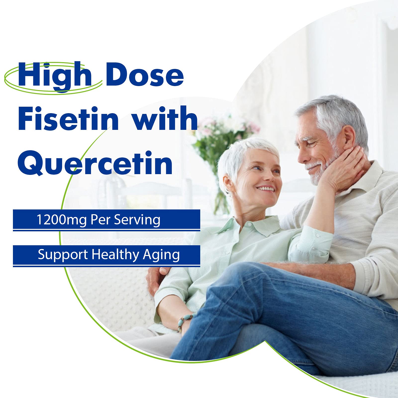 Sharoaid Liposomal Fisetin with Quercetin Supplements 1200 mg per Serving,High Absorpti Sharoaid Au supplements