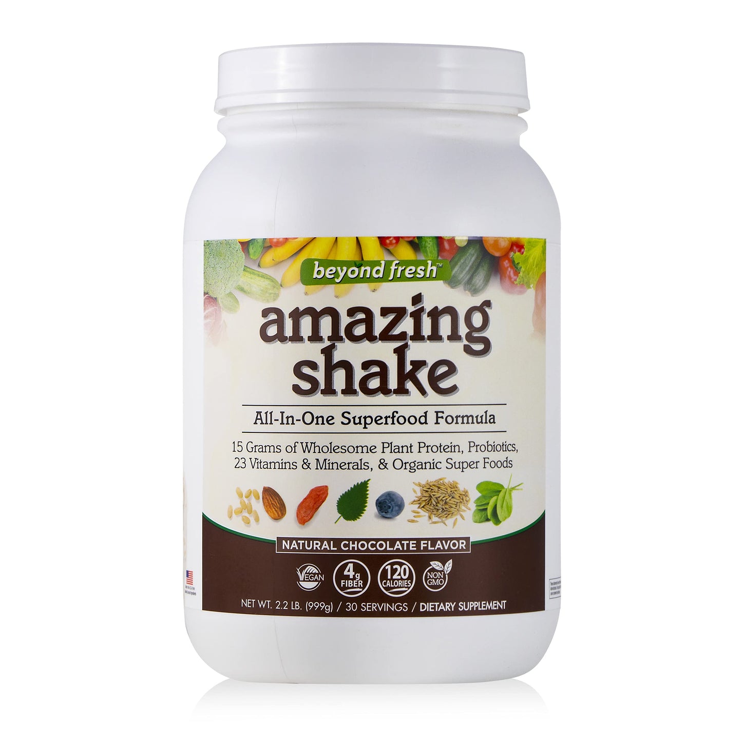 Beyond Fresh Amazing Shake, Superfood Formula, Plant Protein Based, Low Net Carbs Beyond FreshUS supplements