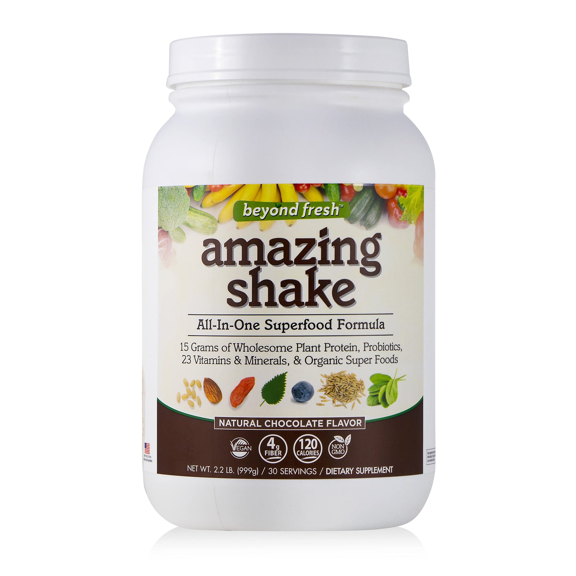 Beyond Fresh Amazing Shake, Superfood Formula, Plant Protein Based, Low Net Carbs Beyond FreshUS supplements