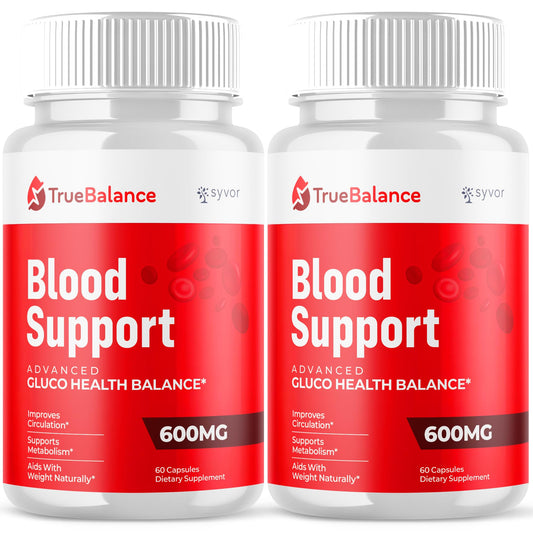 (2 Pack) True Balance Capsules, Official TrueBalance Glycogen Support Pills with All Natural Ingredients, Advanced Formula Support Supplement with Max Strength Vitamins for Women & Men (120 Capsules) SyvorAu supplements