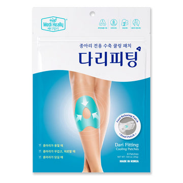MEDI HEALLY Dari Fitting Patches- Elastic Massage Taping, Cooling Relaxation, Foot & Sole Care (6+6mini Sheets) MEDI HEALLY Au supplements