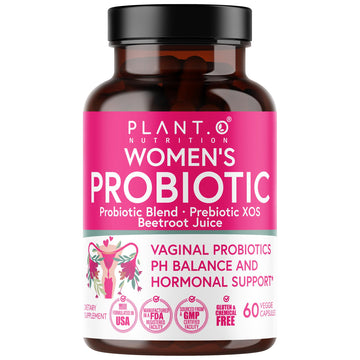 PLANT.O NUTRITION Vaginal Probiotics for Women with 4 Lactobacillus Strains Probiotic & Prebiotic Blend PLANT.O NUTRITION Au supplements