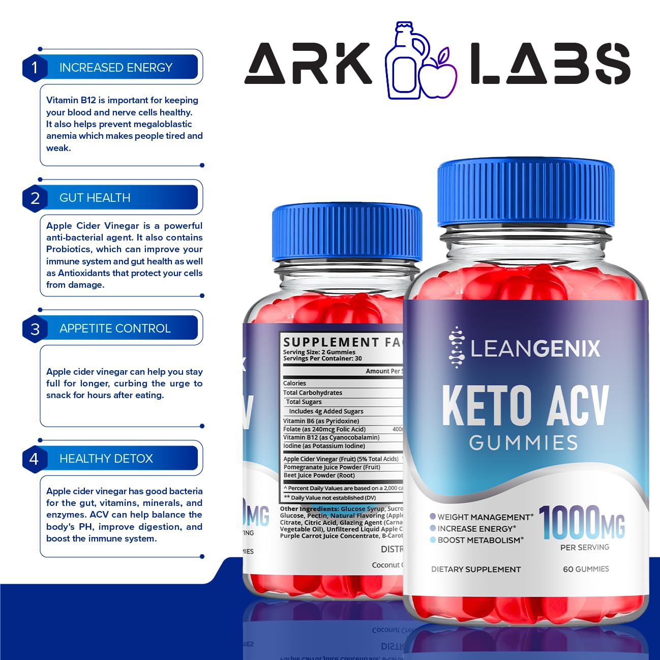 Leangenix Keto ACV Gummies, Leangenix Keto ACV Gummies Advanced Weight Loss 1000MG Ark Labs Au supplements