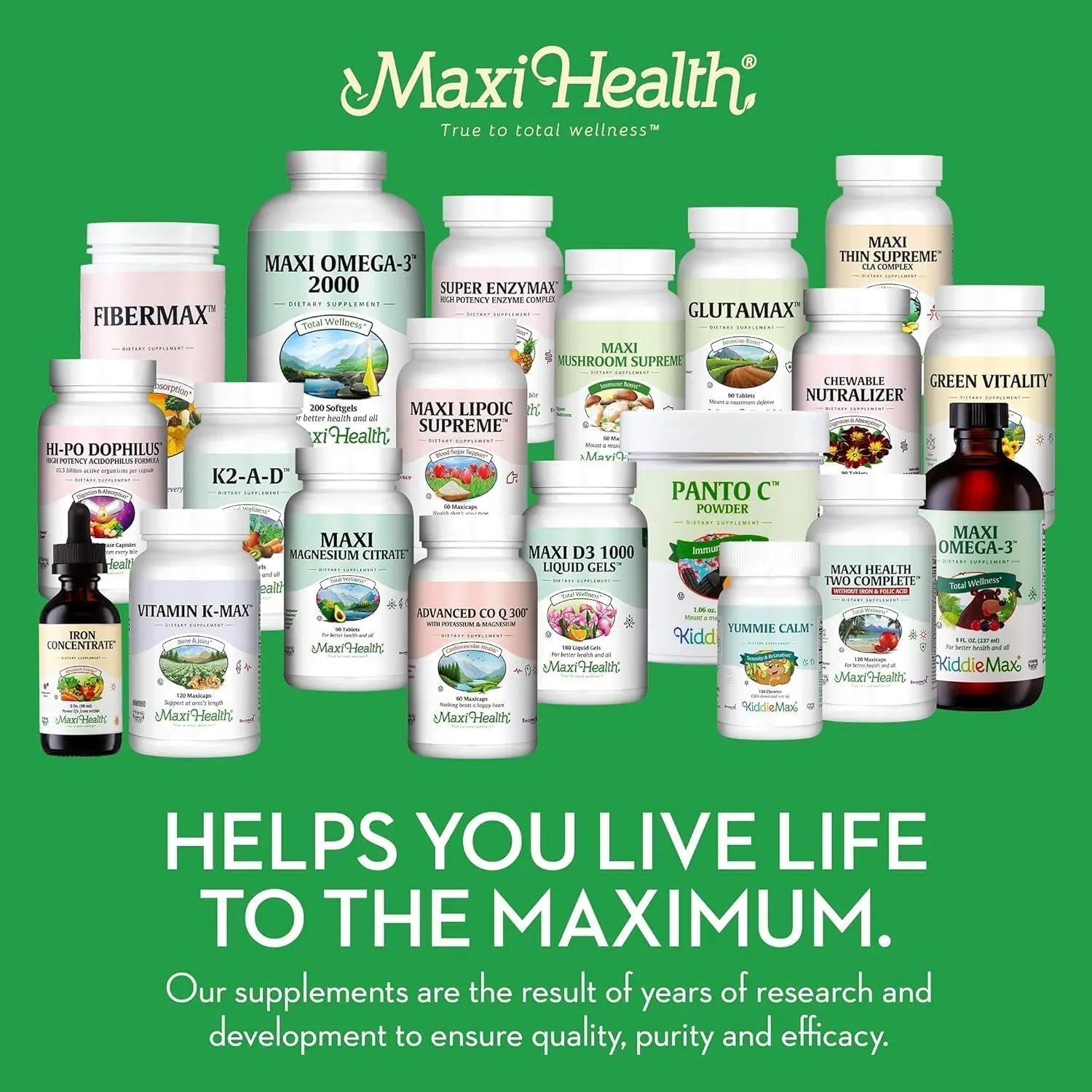 Maxi Health Chewable Multivitamin for Kids, Teens and Adults - Cherry Chewable Vitamins for Adults & Children Maxi Health Au supplements