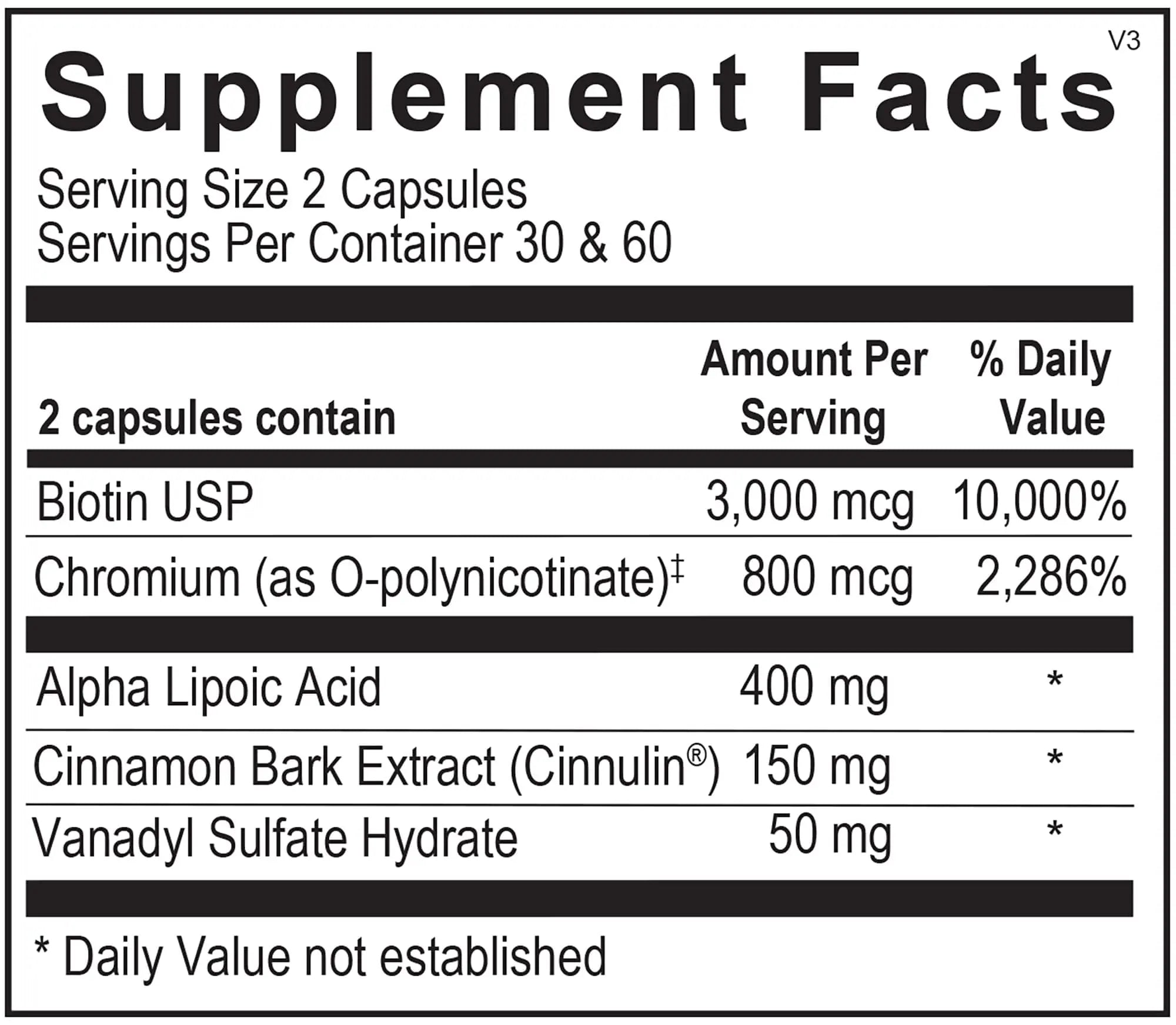 The Source Matters Dia-Wise Metabolic Health Supplement | Alpha Lipoic Acid, Cinnulin Capsules, Biotin, Chromium, Vanadyl Sulfate, Vitamin B for AMPK Activation (60 Count) THE SOURCE MATTERS Au supplements