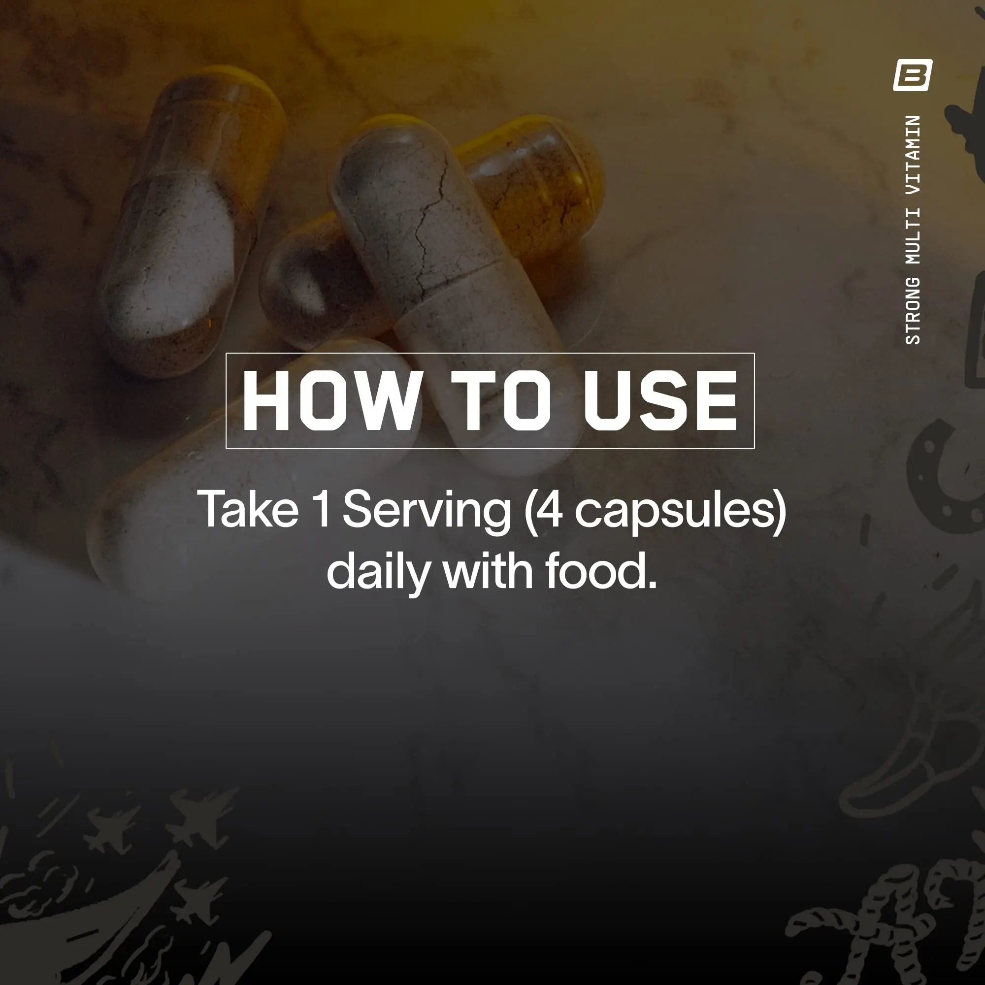 BARE PERFORMANCE NUTRITION BPN Strong Multi-Vitamin 30 Day Supply + Recover Post-Workout Muscle Recovery Drink Mix BARE PERFORMANCE NUTRITION Au supplements