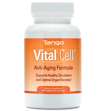Vital Cell Natural Anti-Aging Supplement for Men and Women, Supporting Circulation and Healthy Organ Function (180 Vegetarian Capsules) Tango Au supplements