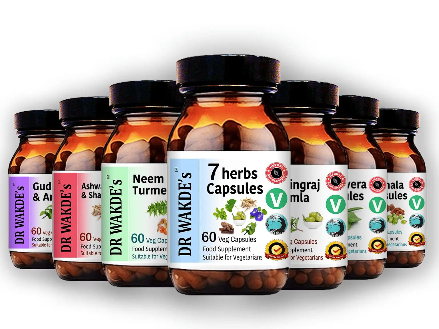 DR WAKDE'S Moringa Capsules (Moringa oleifera, 60 Veg Caps, Plant-Based Supplement, Ayurvedic Herb, All Natural, Vegan) DR WAKDE's Au supplements