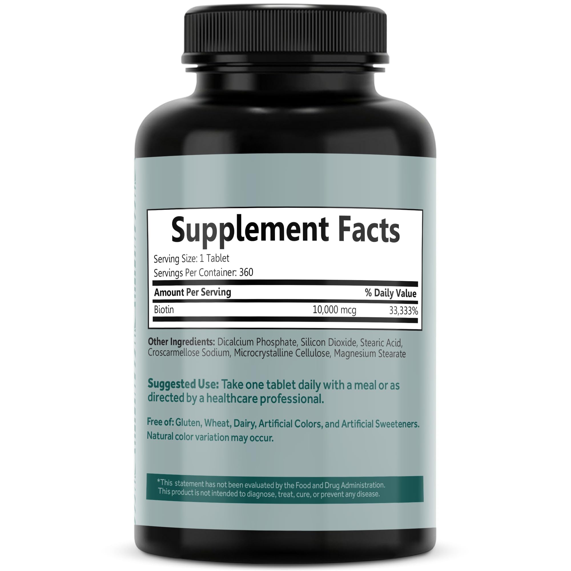 Bliss Serenity Biotin 10000mcg - Max Strength Biotin Supplement - Hair Skin and Nails Vitamins Bliss Serenity Au supplements