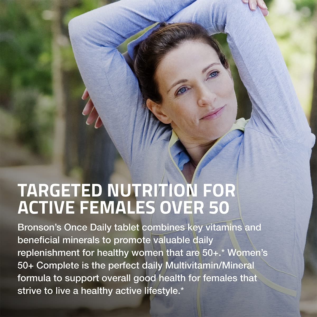 Bronson ONE Daily Women’s 50+ Complete Multivitamin Multimineral, 180 Tablets Bronson Au supplements