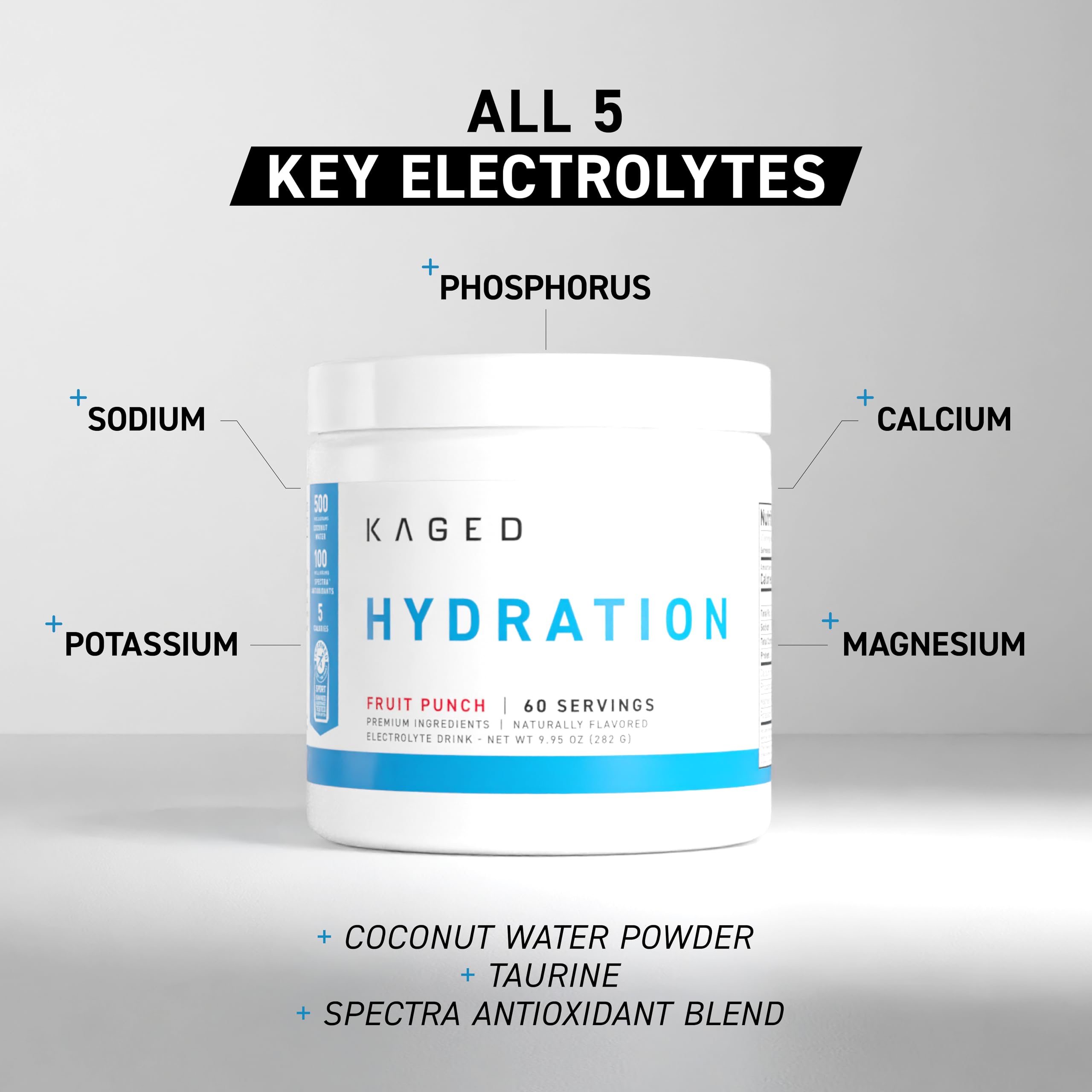 Kaged Electrolyte Hydration Powder Hydracharge Apple Limeade Sports Drink for Men and Women Pre, Post, Intra Workout Supplement 60 Servings Kaged Au supplements
