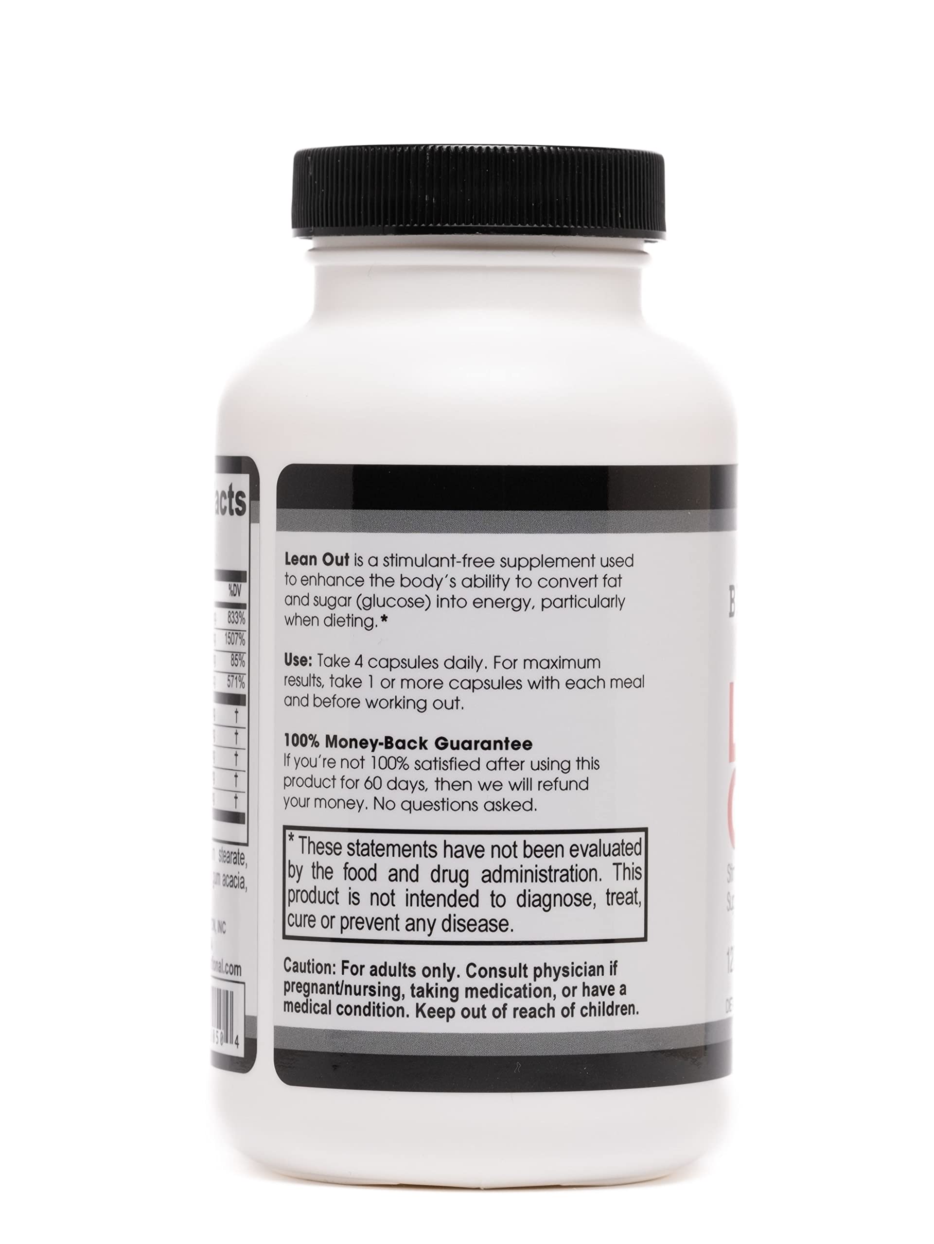 Beverly International Lean Out 120 caps. Fat Burner with Metabolic Support. Lipotropics. Beverly International Au supplements