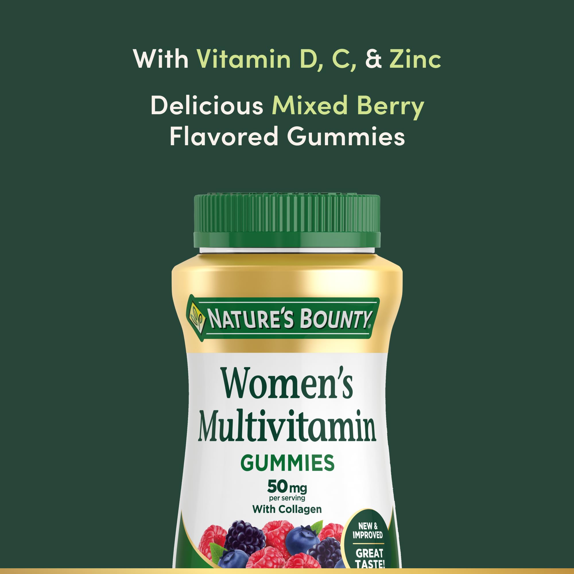 Nature's Bounty Women Multivitamin Gummies, Vitamin Supplements for Adults, General Health Nature's Bounty Au supplements