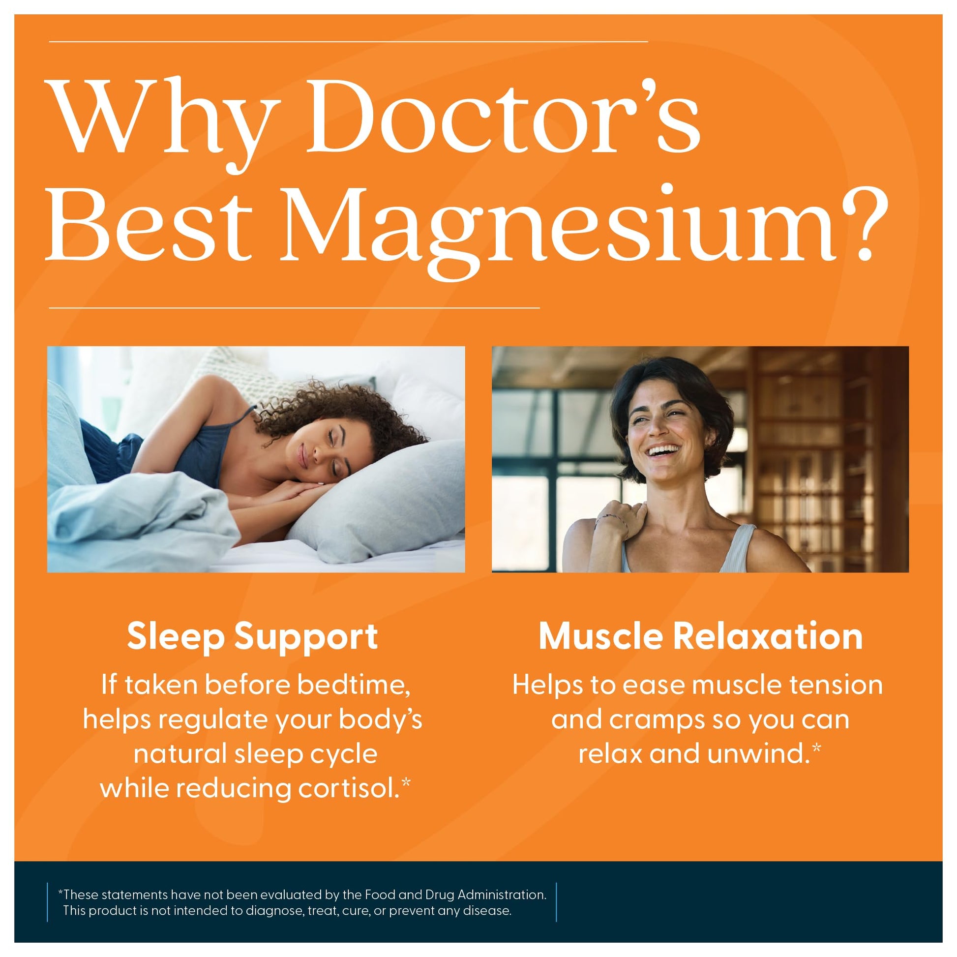 Doctor's Best High Absorption Magnesium Glycinate Lysinate Supplement for Sleep Support - Chelated Magnesium Tablets for Women & Men, 200mg per Serving, Supports Calm & Relaxation, Vegan - 240 Count Doctor's BEST Au supplements