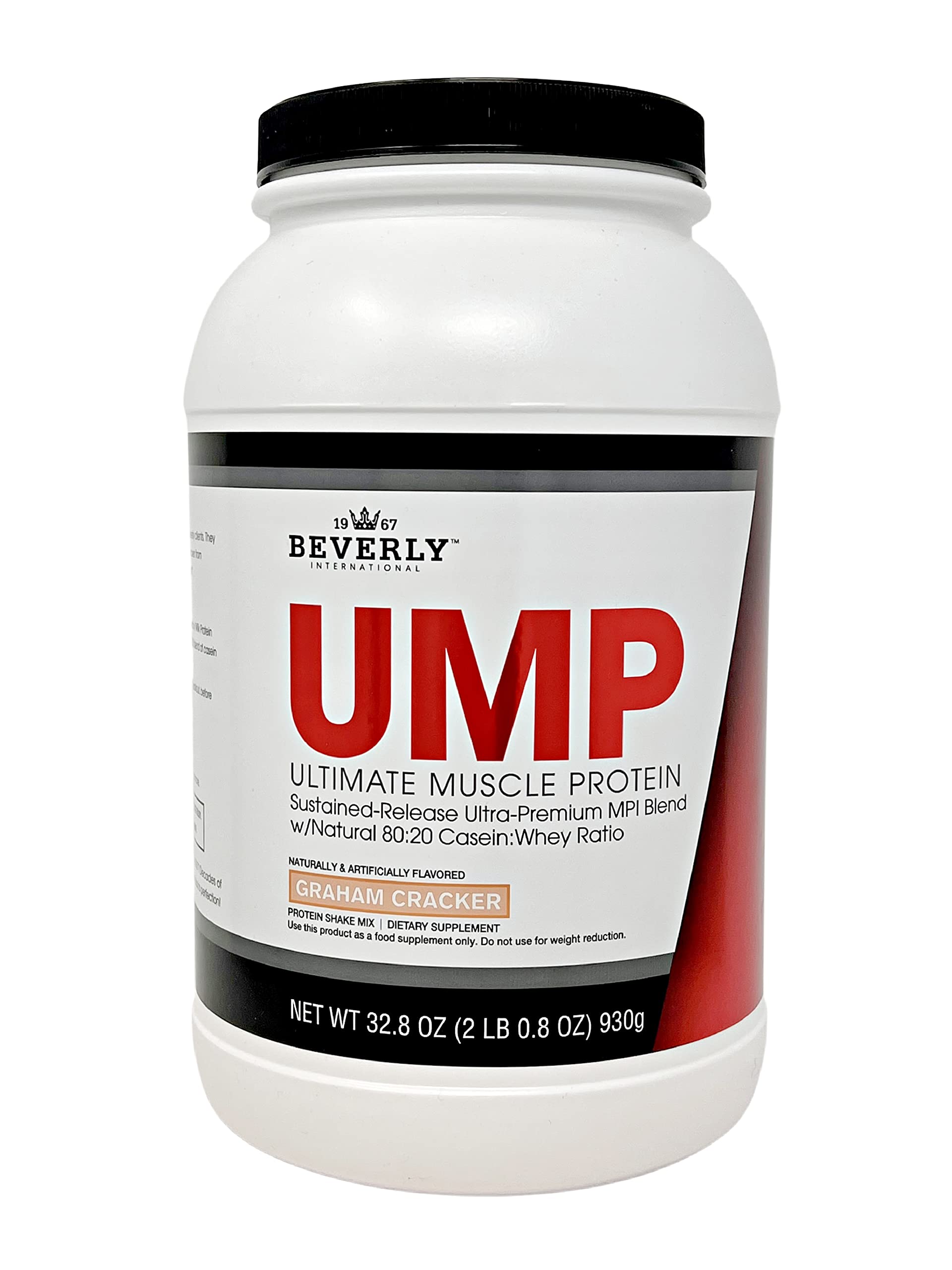 Beverly International UMP Protein Powder, Graham Cracker. Unique Whey-Casein Ratio Beverly International Au supplements