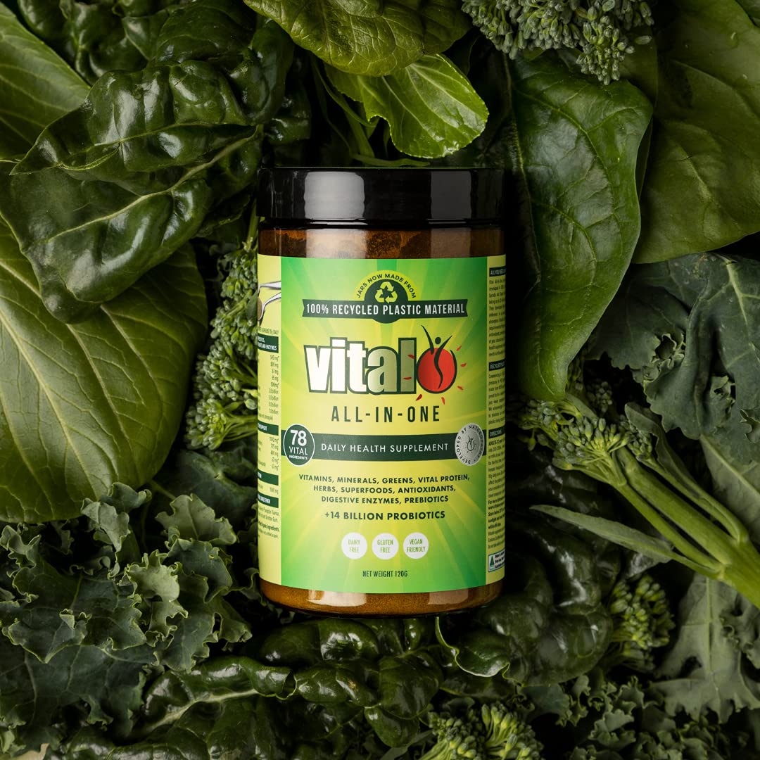 Vital Greens Antioxidant Superfood Powder Natural Multivitamin Formula 300gm / 10.58oz Vital Greens Au supplements