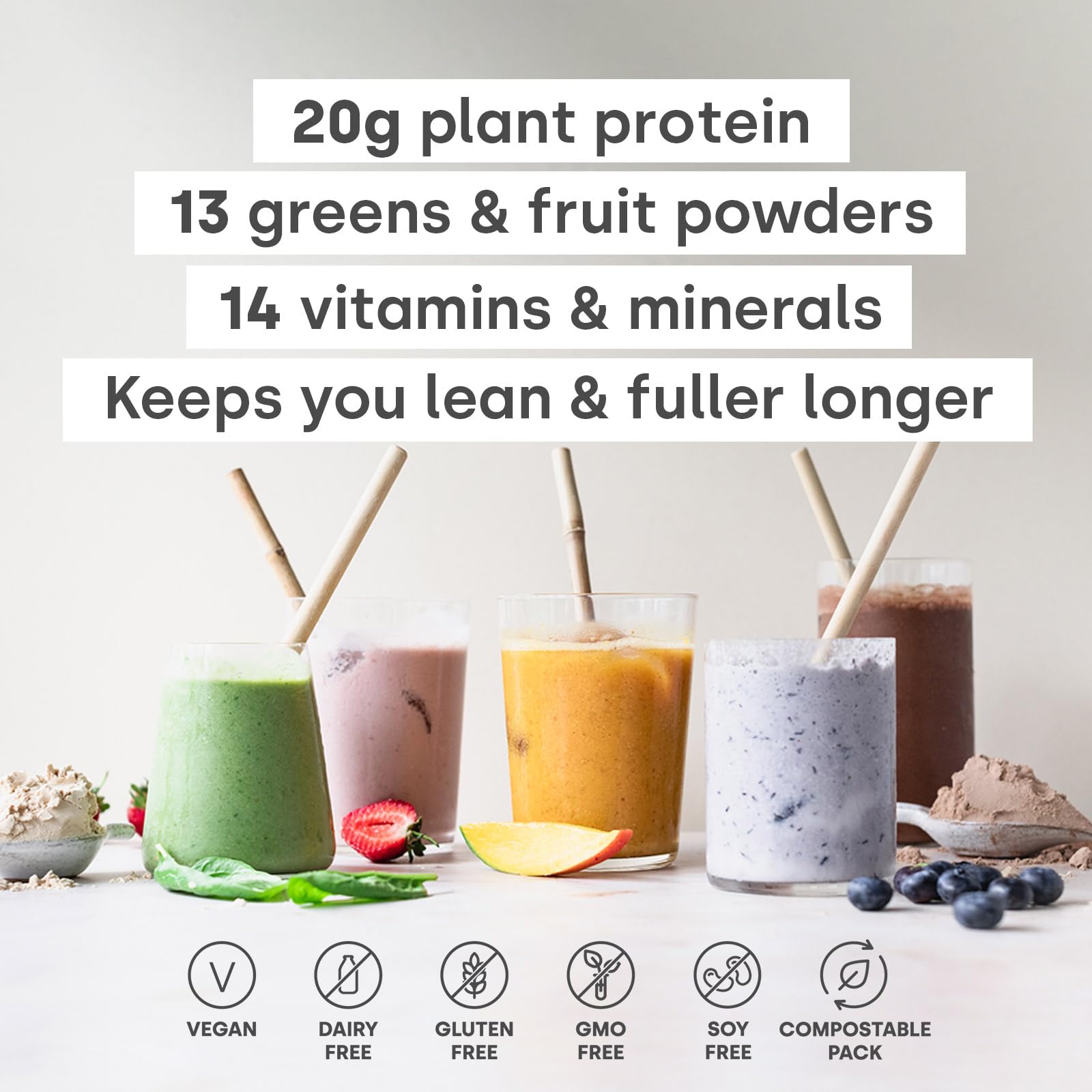 Form Superblend Protein - Vegan Protein Powder with Superfoods, Vitamins and Minerals Form Au supplements