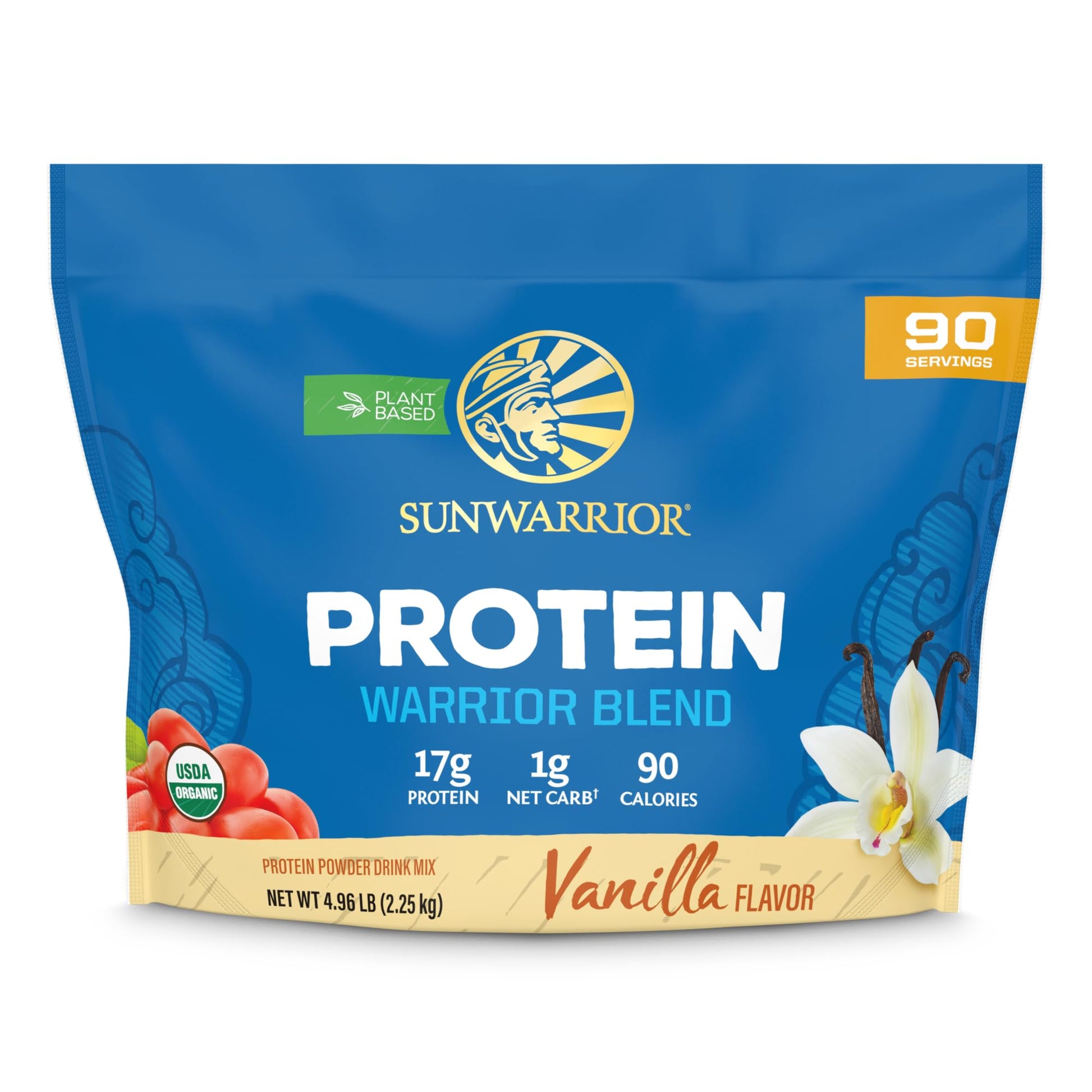 Sunwarrior Vegan Organic Protein Powder Plant-Based | BCAA Amino Acids Hemp Seed Sunwarrior Au supplements