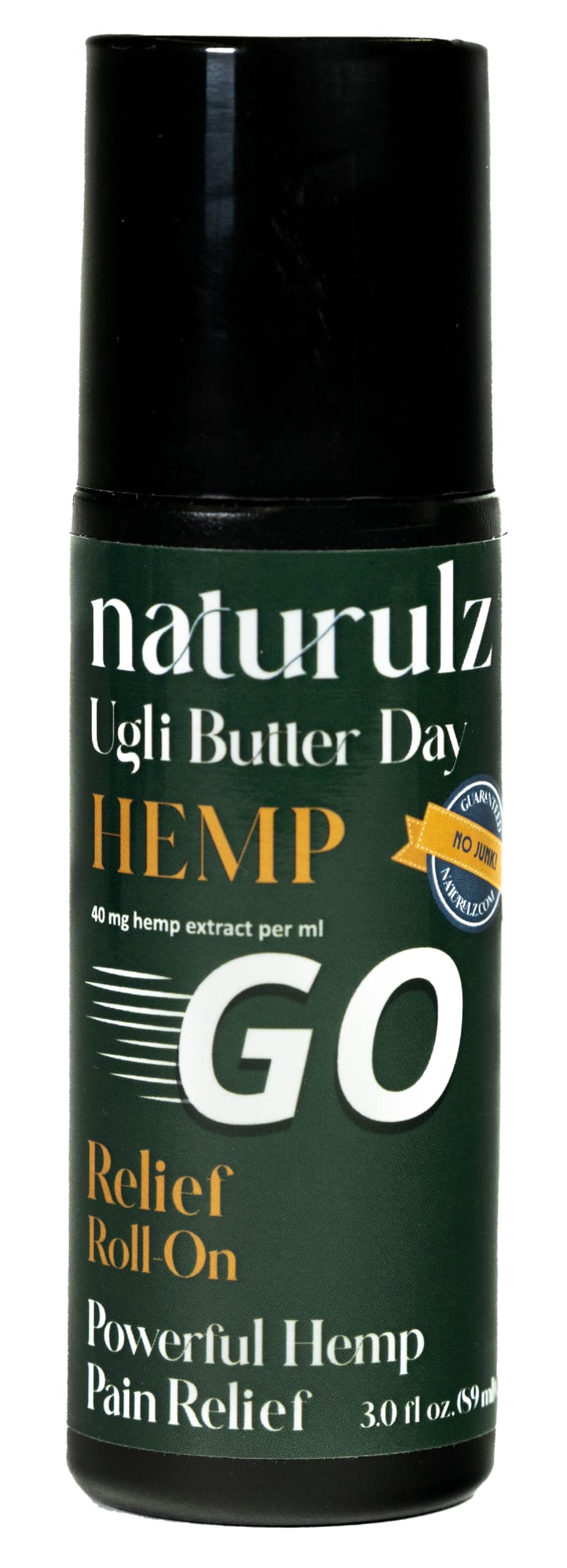 Ugli Butter Hemp Daytime Roll-On 3oz – Soothing Roll-On with Oregon-Grown Hemp, Capsaicin, Arnica & Turmeric for Back, Knee, Leg, Hip Soreness & Discomfort, Ideal for Neck & Shoulder Tightness Naturulz Au supplements