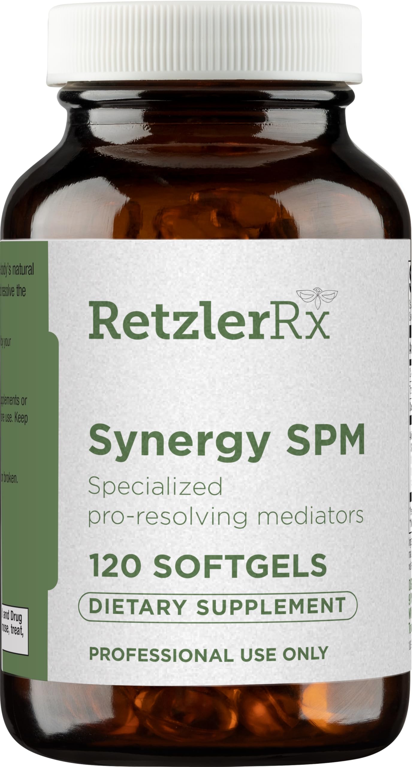 Specialized Pro Resolving Mediators - Synergy SPM by RetzlerRx® - SPM's for Joint Comfort, Tissue Health & Minor Discomfort Relief* - Non-GMO - Gluten Free - 120 Softgels HormoneSynergy Au supplements