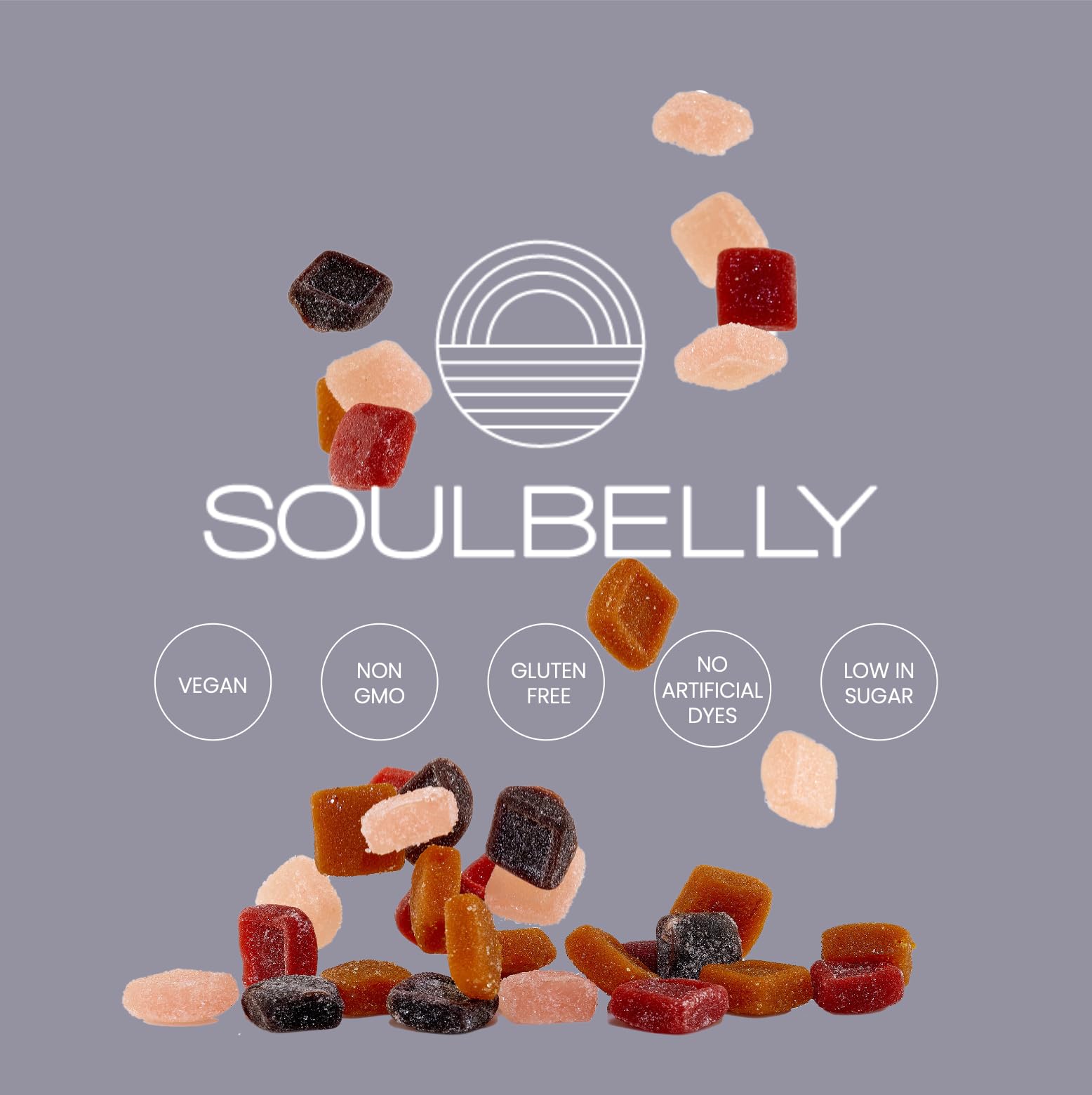 SOULBELLY Super Immunity | Remedy Vitamin Gummies for Immune Support | Vegan | Gluten-Free | Non-GMO | 60 Count SOULBELLY Au supplements