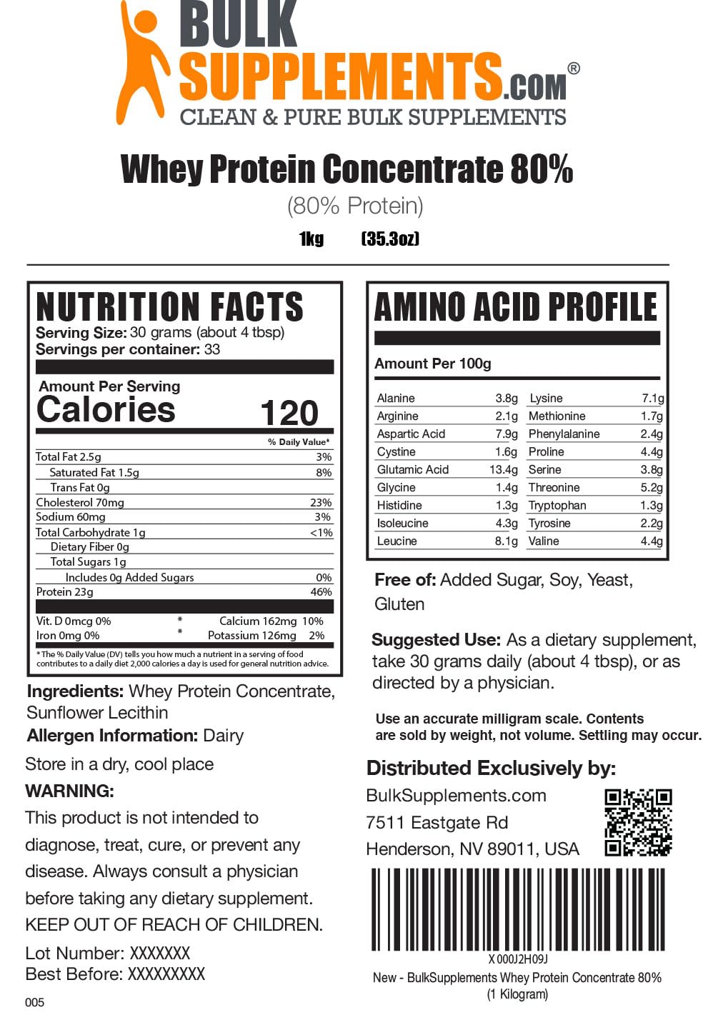 BulkSupplements.com Whey Protein Concentrate - Whey Protein Powder - Protein Powder BULKSUPPLEMENTS.COM Au supplements