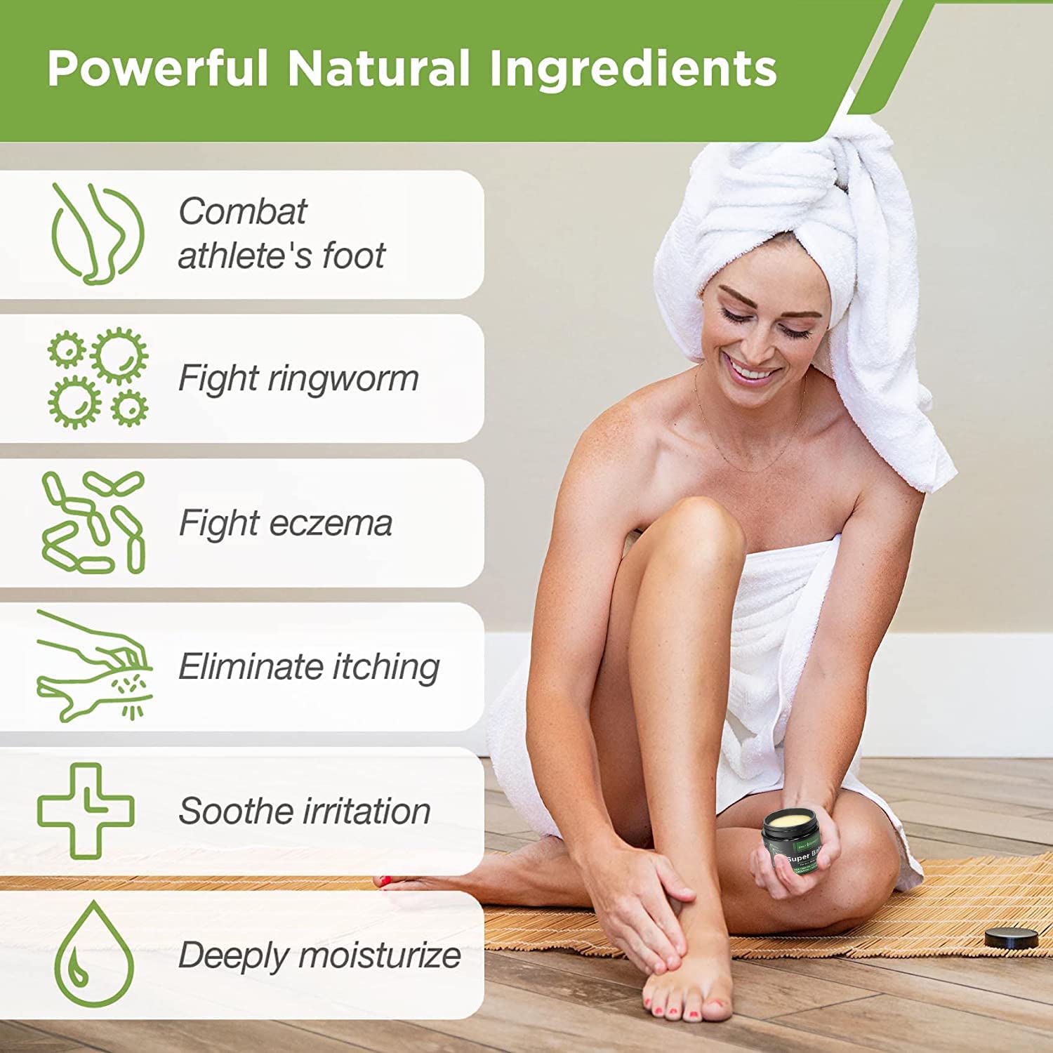 DAILY REMEDY Tea Tree Oil Extra Strength Super Balm - Athletes Foot Cream Combats DAILY REMEDY Au supplements