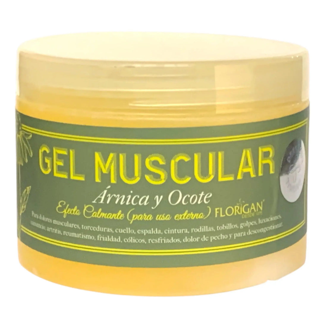 Arnica and Ocote Muscle Gel 350grs. Florigan uk supplements