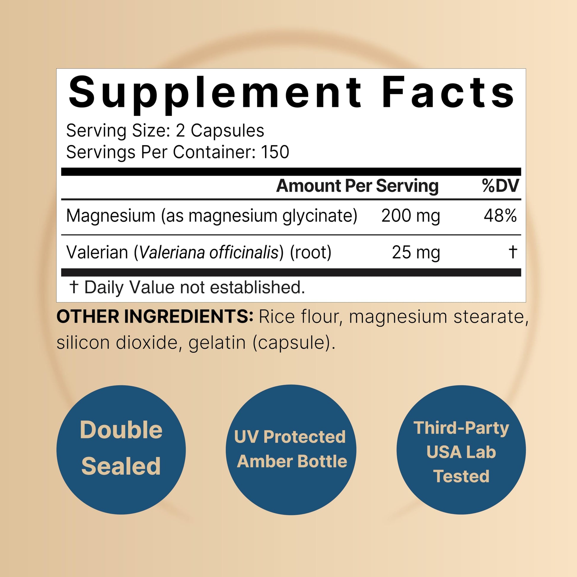 Pure Magnesium Glycinate for Sleep, 200mg with Valerian Root, 300 Capsules | 100% Chelated & Purified Mineral Supplement – Ultra High Absorption – Non-GMO, Gluten Free NatureBell Au supplements