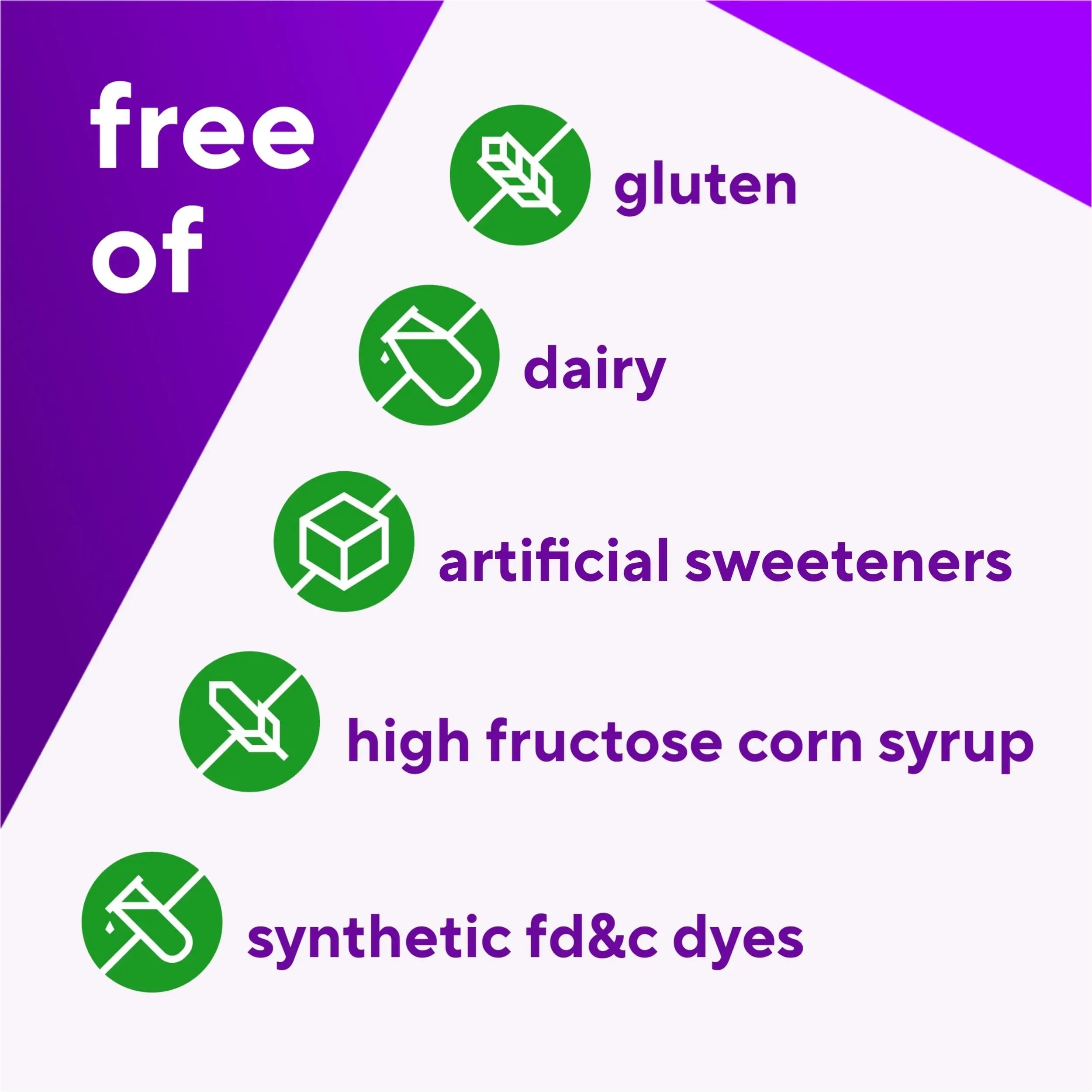 vitafusion Probiotic Gummy Supplements, Raspberry, Peach and Mango Flavors, Probiotic Nutritional Supplements With 5 Billion CFUs Vitafusion Au supplements