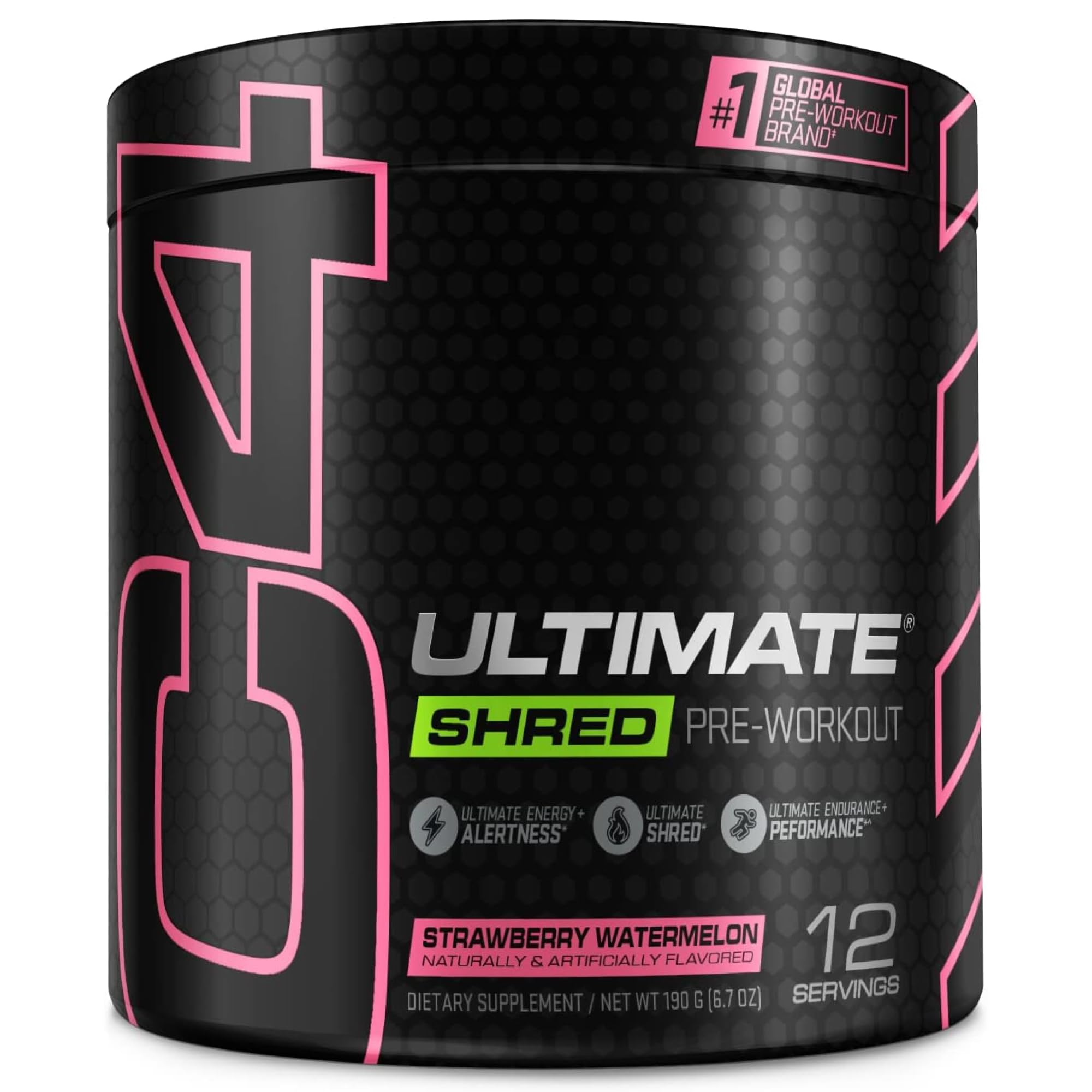 Cellucor C4 Ultimate Shred Pre Workout Powder, Fat Burner for Men & Women, Weight Loss Cellucor Au supplements