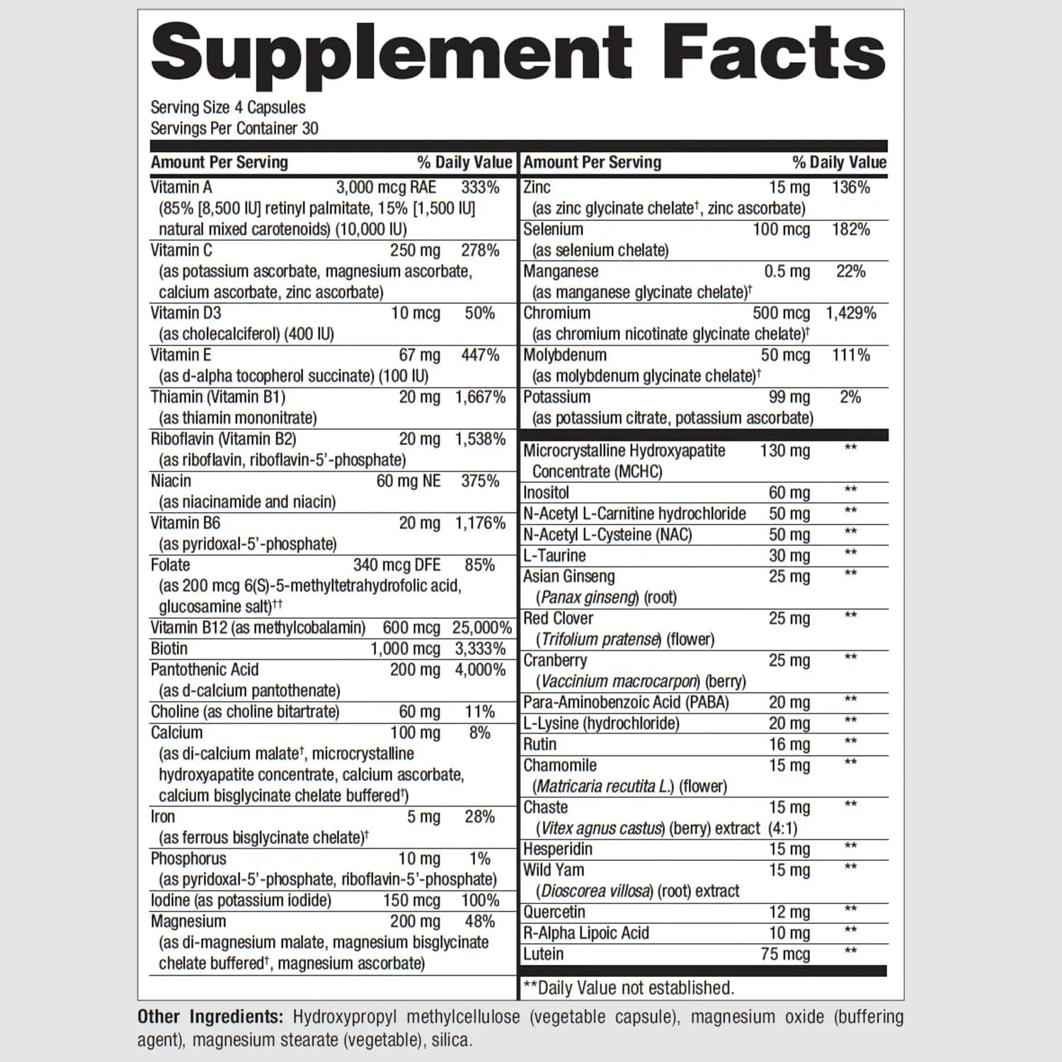 PureFormulas PureMulti for Women - Comprehensive Multivitamin for Women with Essential Nutrients and Herbal Support Womens Daily Multivitamins PureFormulas Au supplements