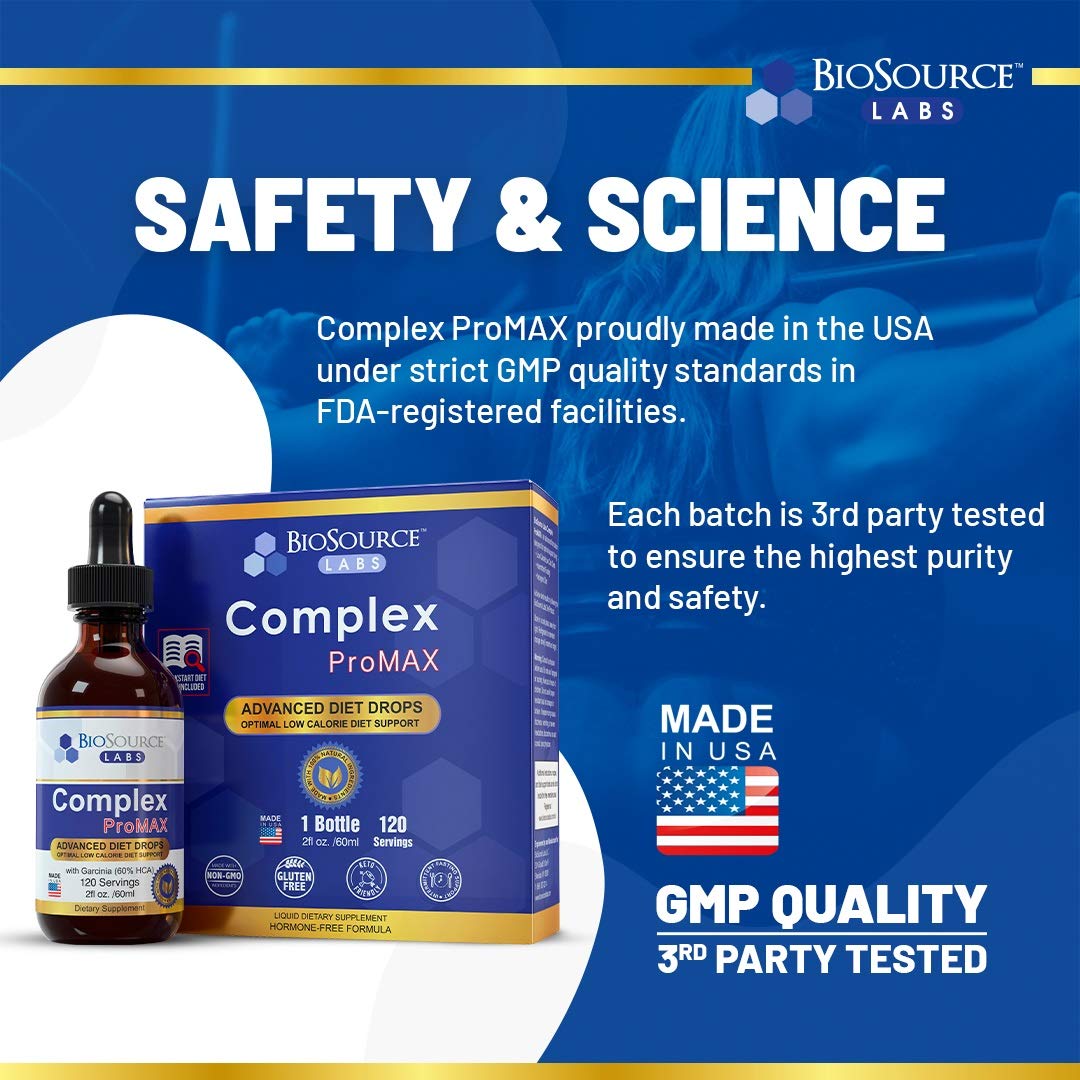 BioSource Labs Complex ProMAX Premium Diet Drops (2 x 2 oz Bottle) BioSource Labs Au supplements
