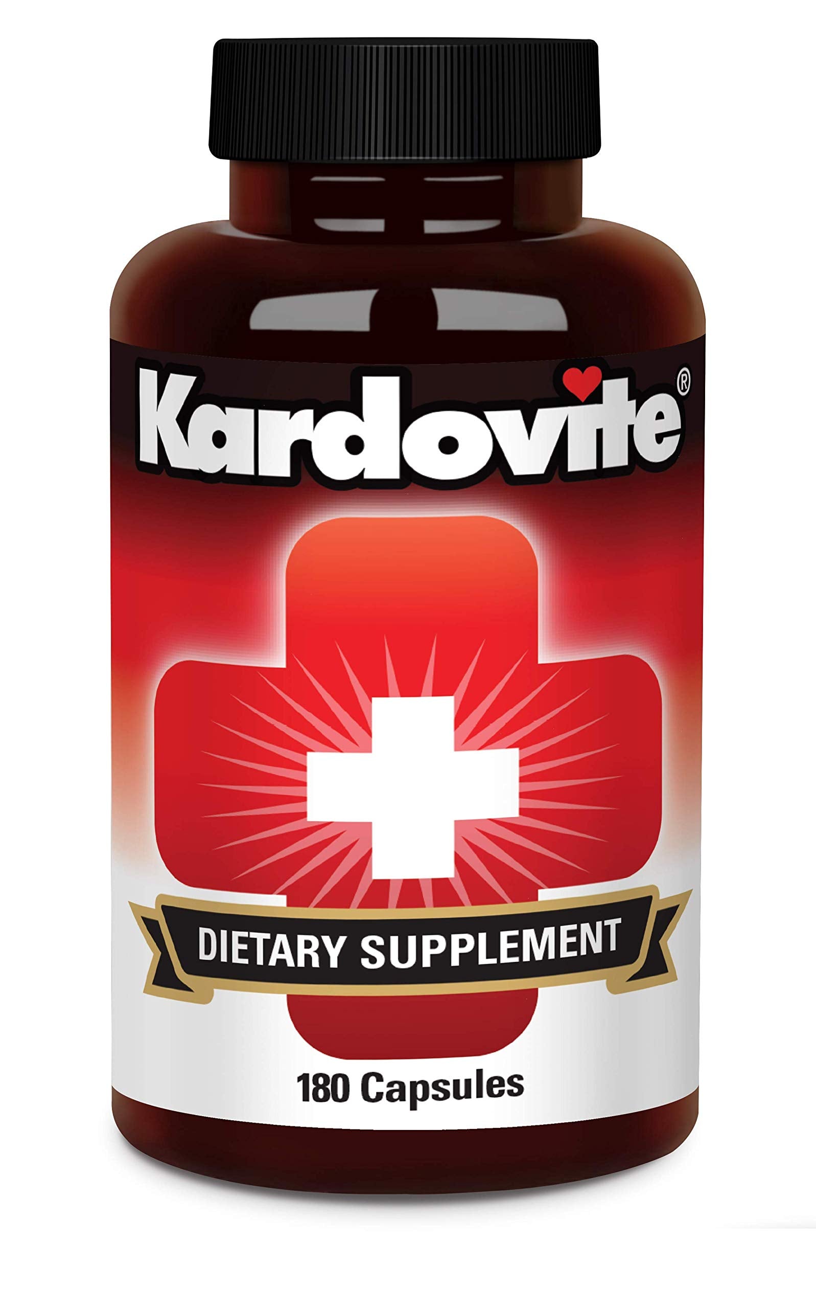 Kardovite Herbal Circulation Support Capsules 180s | Supports Circulatory Wellness with Hawthorn, Garlic, Ginkgo, Cayenne, Milk Thistle, Bilberry & Valerian | Supports Vitality & Daily Wellness Kardovite Au supplements