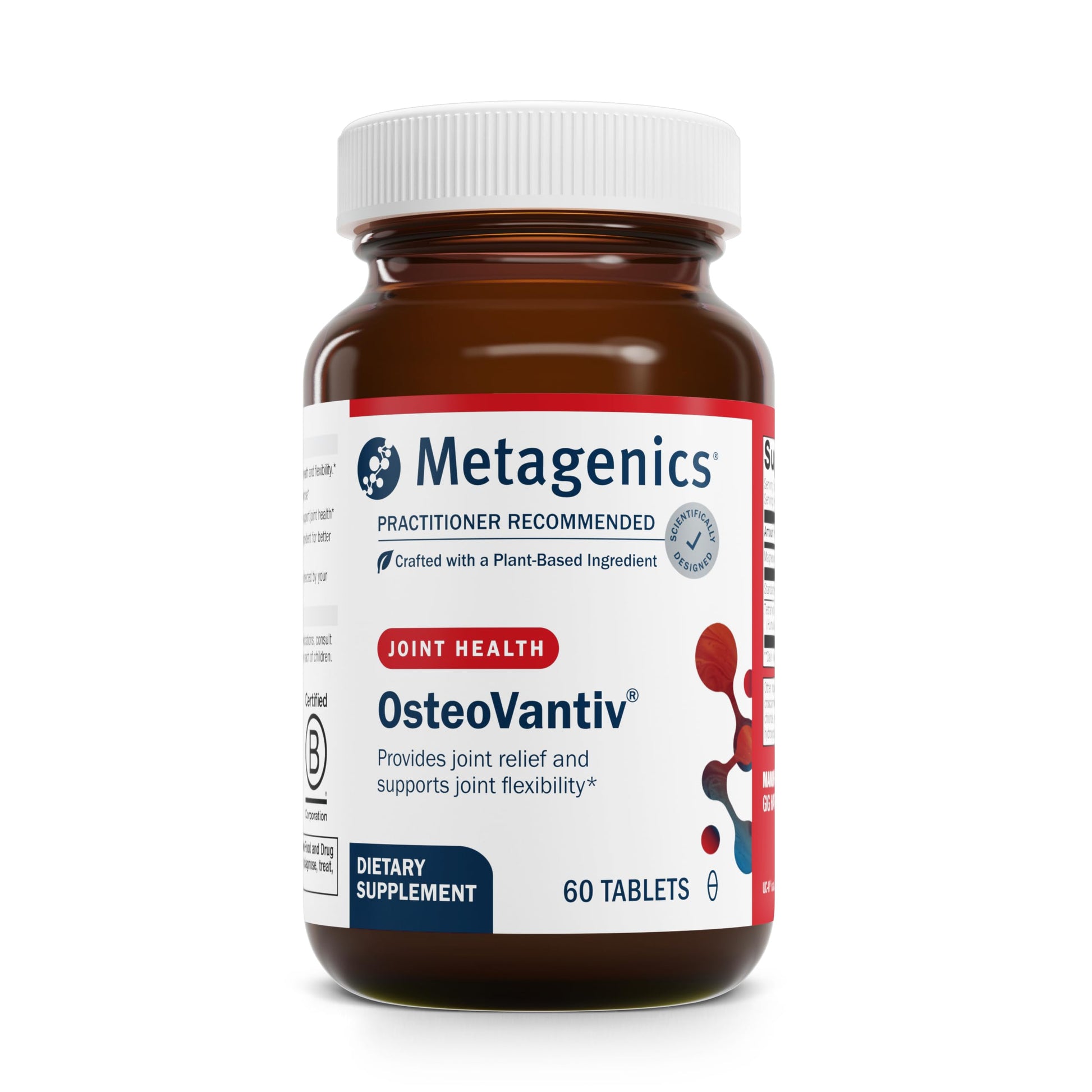 Metagenics OsteoVantiv Joint Support Supplement Helps Provide Joint Relief and Support Joint Felxibility - 60 Tablets Metagenics Au supplements