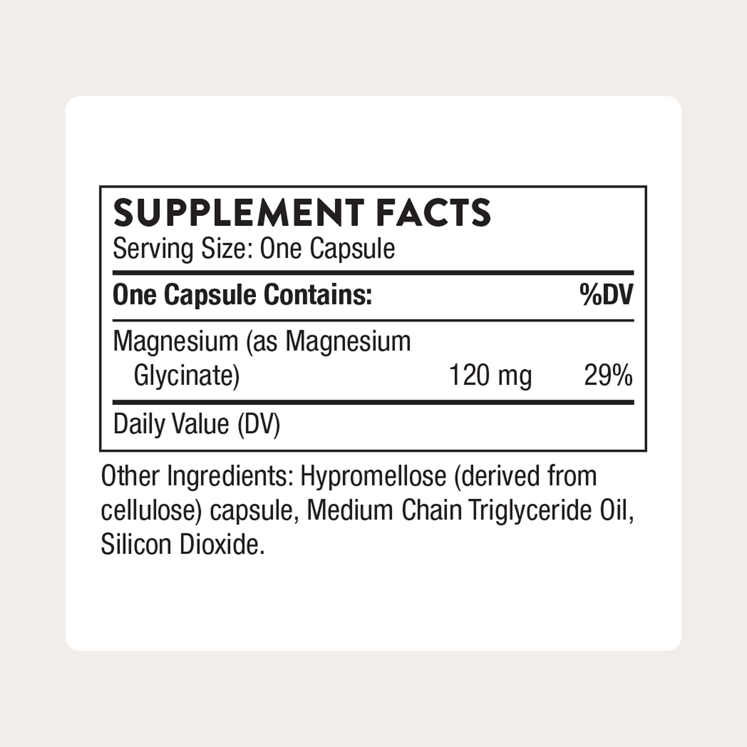 THORNE - Magnesium Glycinate - Supports Restful Sleep, Muscle Relaxation, Heart Health & Metabolism* - Chelated Magnesium Capsules - Third-Party Certified - Gluten, Dairy & Soy-Free - 90 Servings THORNE Au supplements