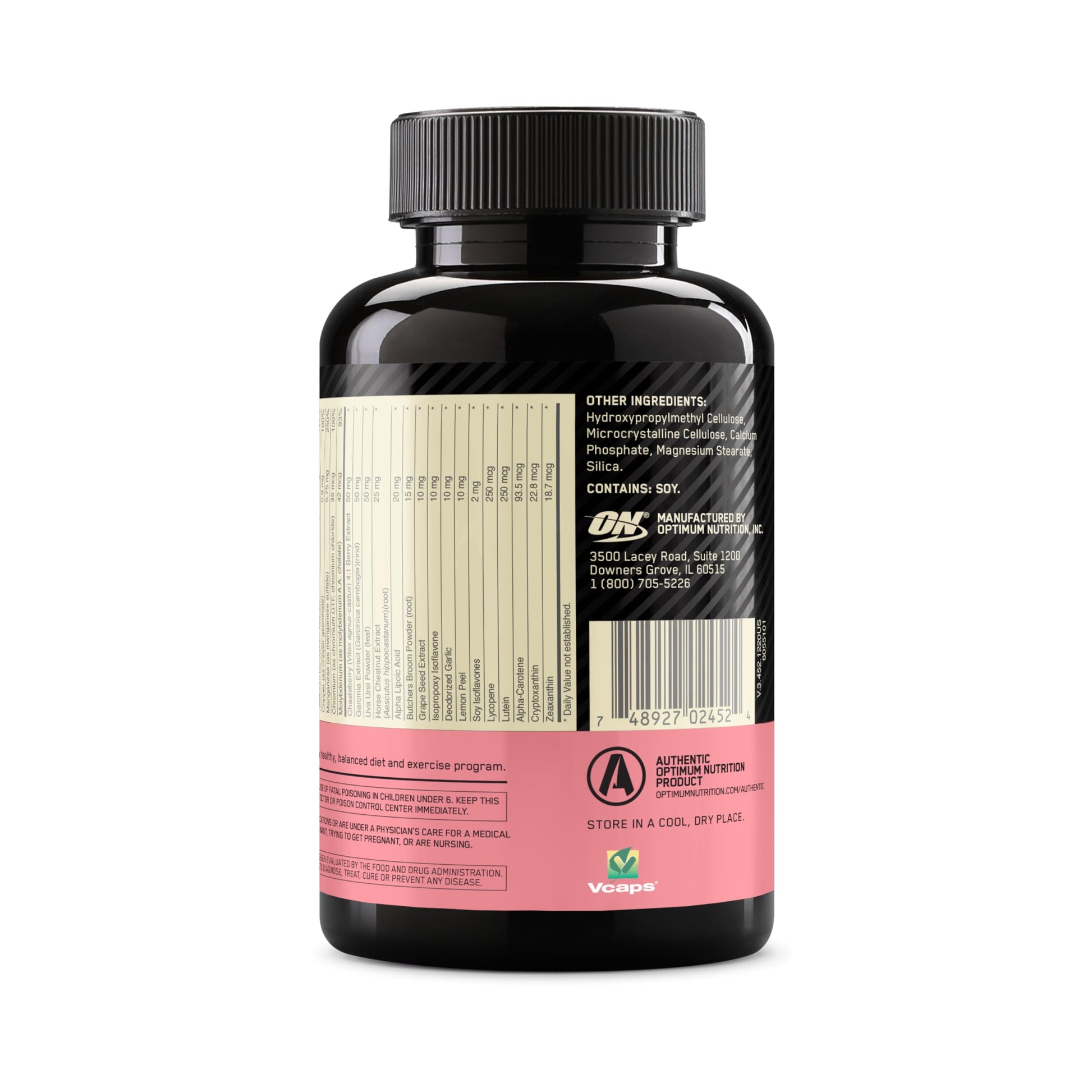 Optimum Nutrition Opti-Women, Vitamin C, Zinc and Vitamin D for Immune Support Optimum Nutrition Au supplements
