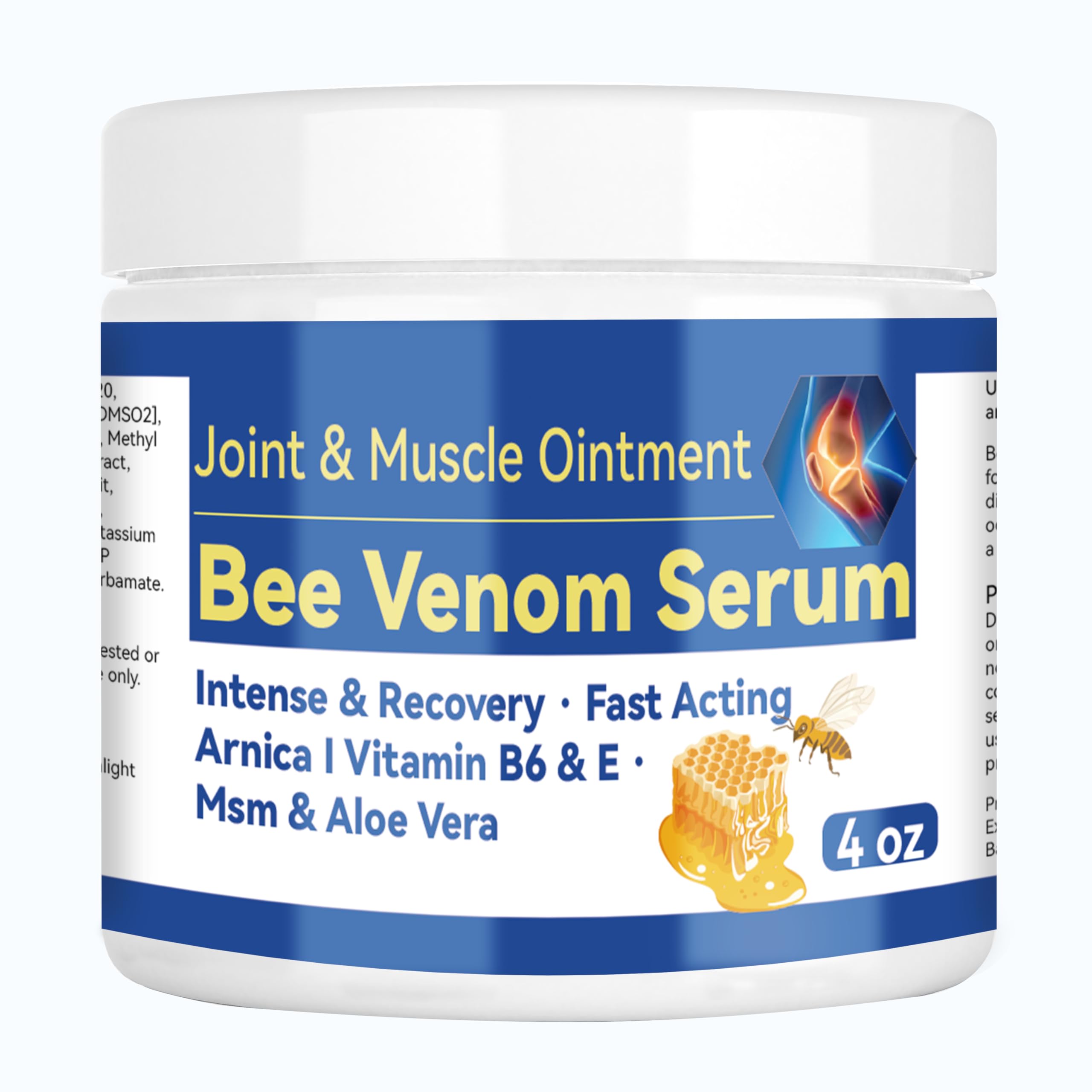Cedonivor Bee Venom Joint and Bone Cream, Bee Venom Joint Relief Cream Joint Care for Knee, Neck, Back, Hands, Feet Moisturizer Cedonivor Au supplements