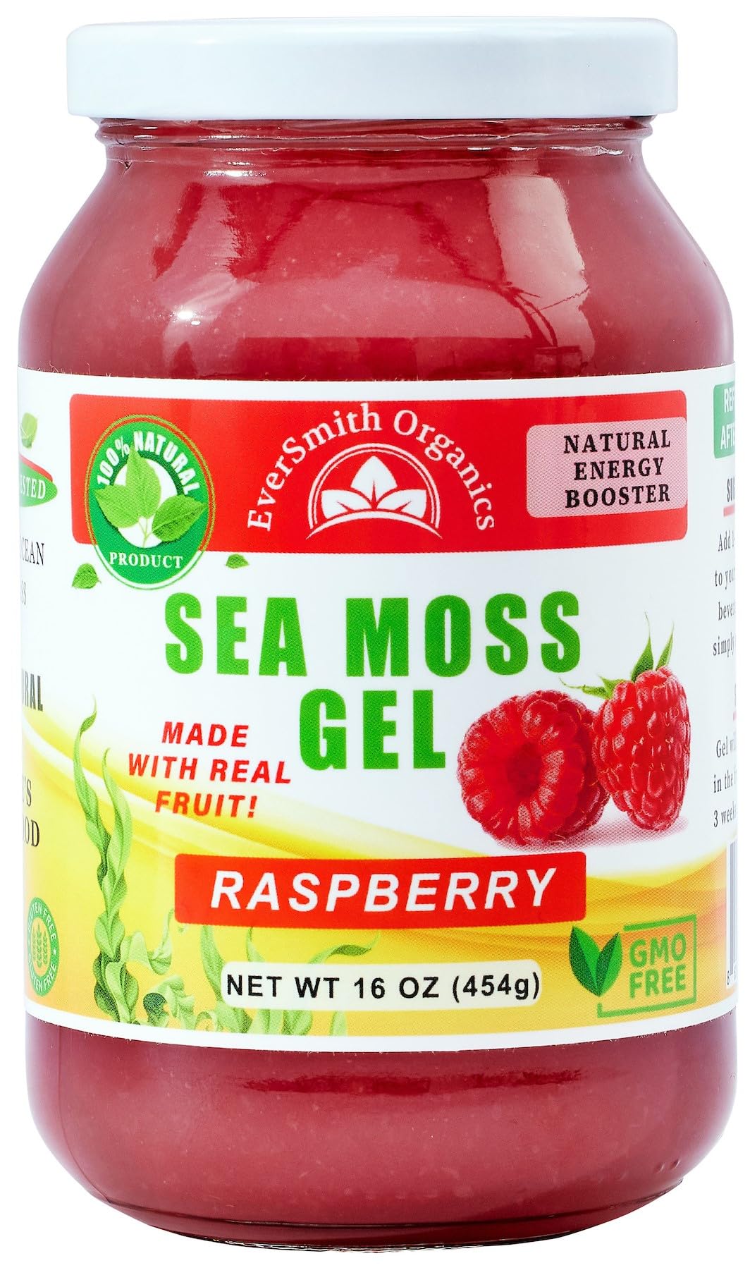 EverSmith Organics - Wildcrafted Irish Sea Moss Gel | Made in USA | Rich in Vitamins EverSmith Organics Au supplements